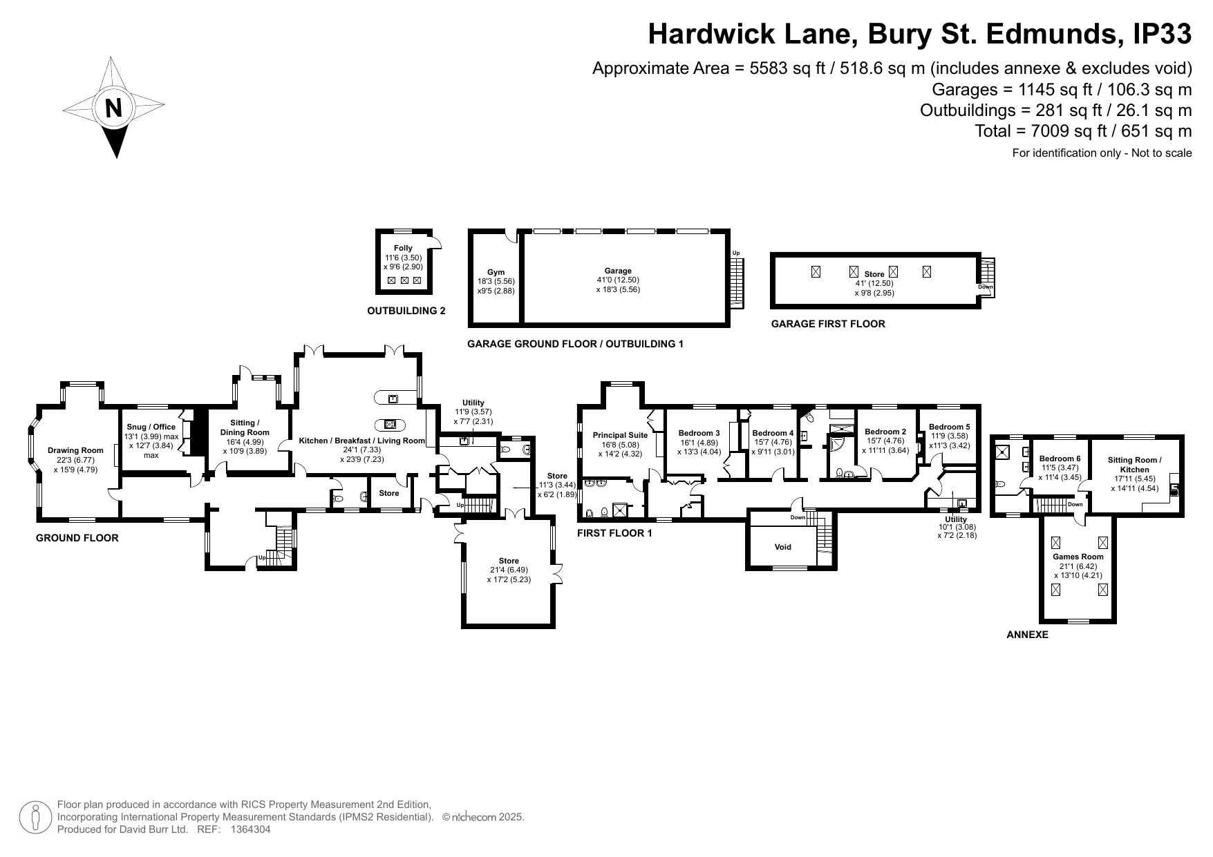 Sunnyhill, 7, Hardwick Lane, Bury St Edmunds floorplan