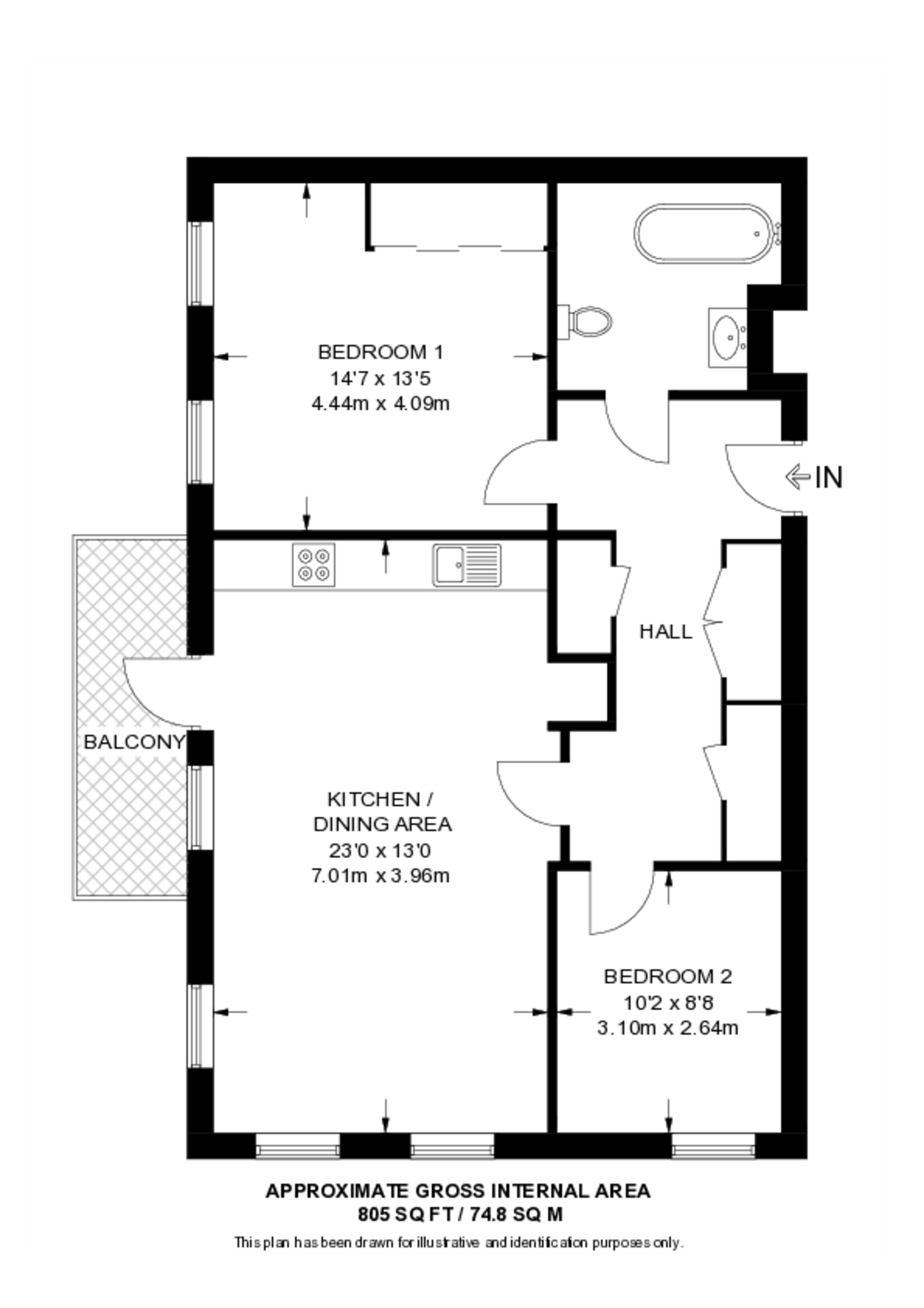 Gayton Road, Harrow floorplan