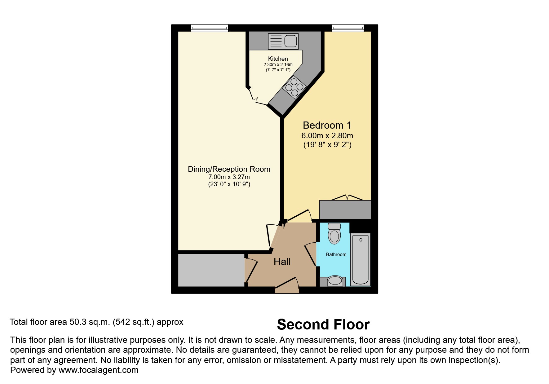 18, Bradbury Court, Raynes Park floorplan