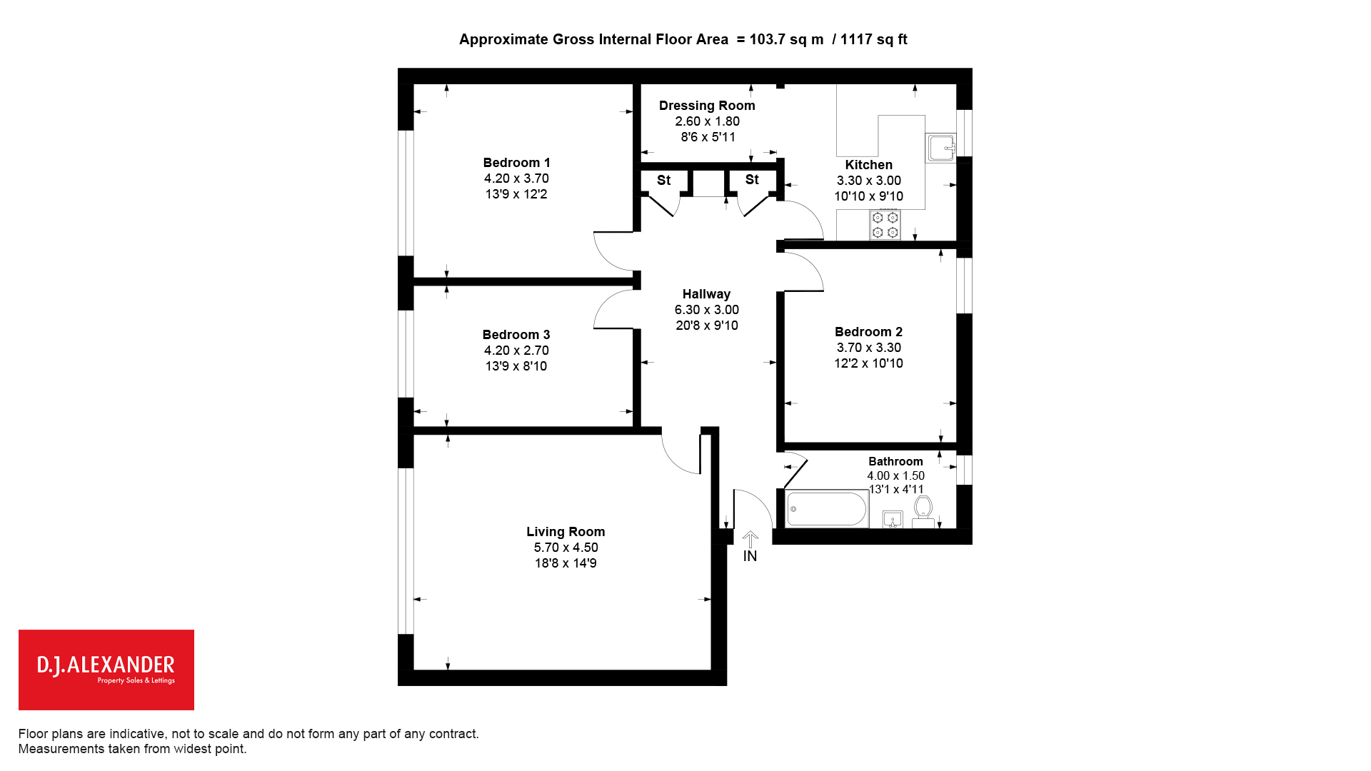 2/2, 1058, Cathcart Road, Glasgow floorplan