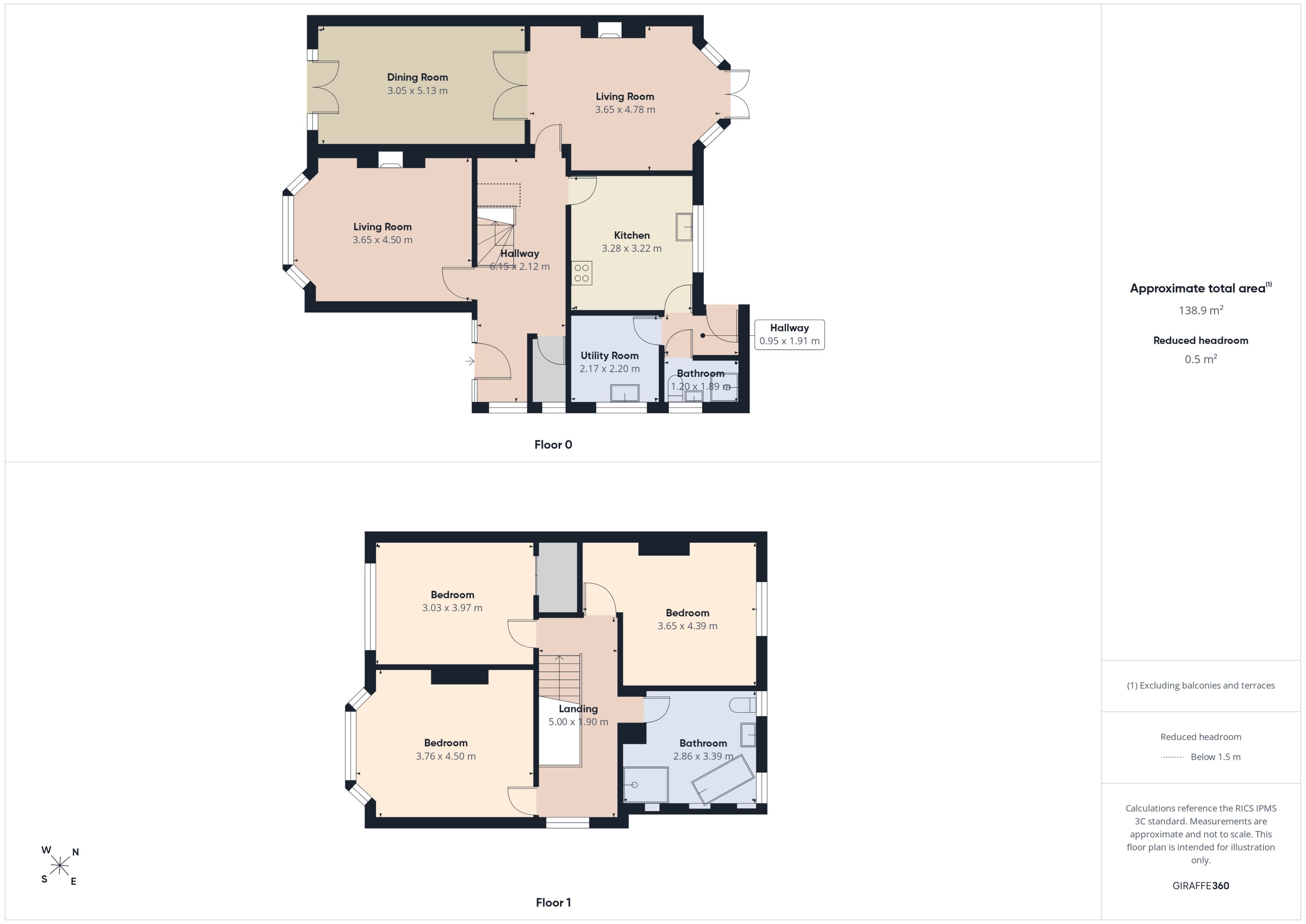 42, Ash Grove, Cardiff floorplan