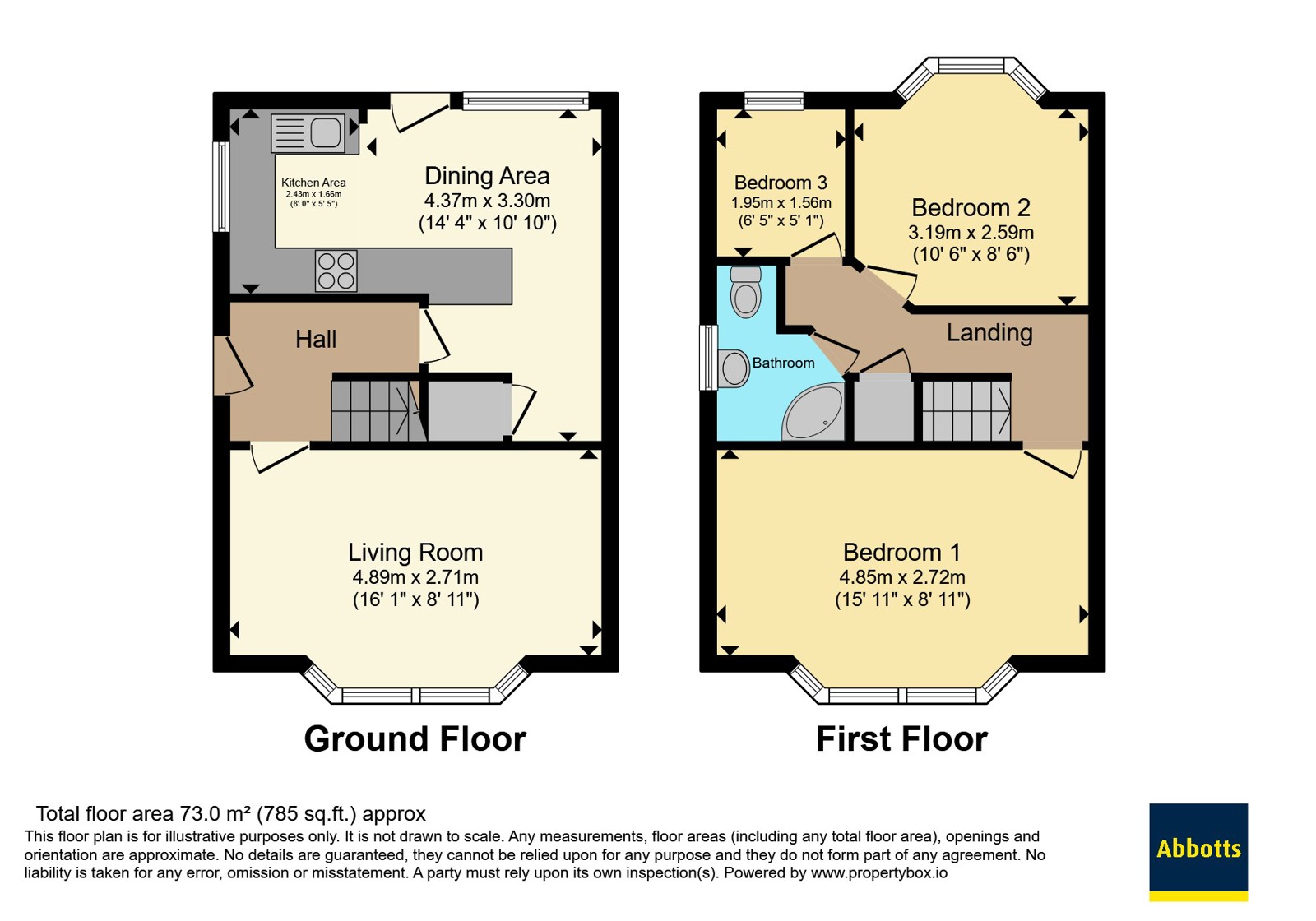 98, Kings Hedges Road, Cambridgeshire floorplan