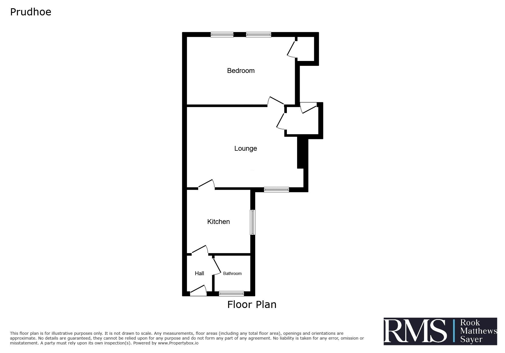 2, Prospect Terrace, Prudhoe floorplan