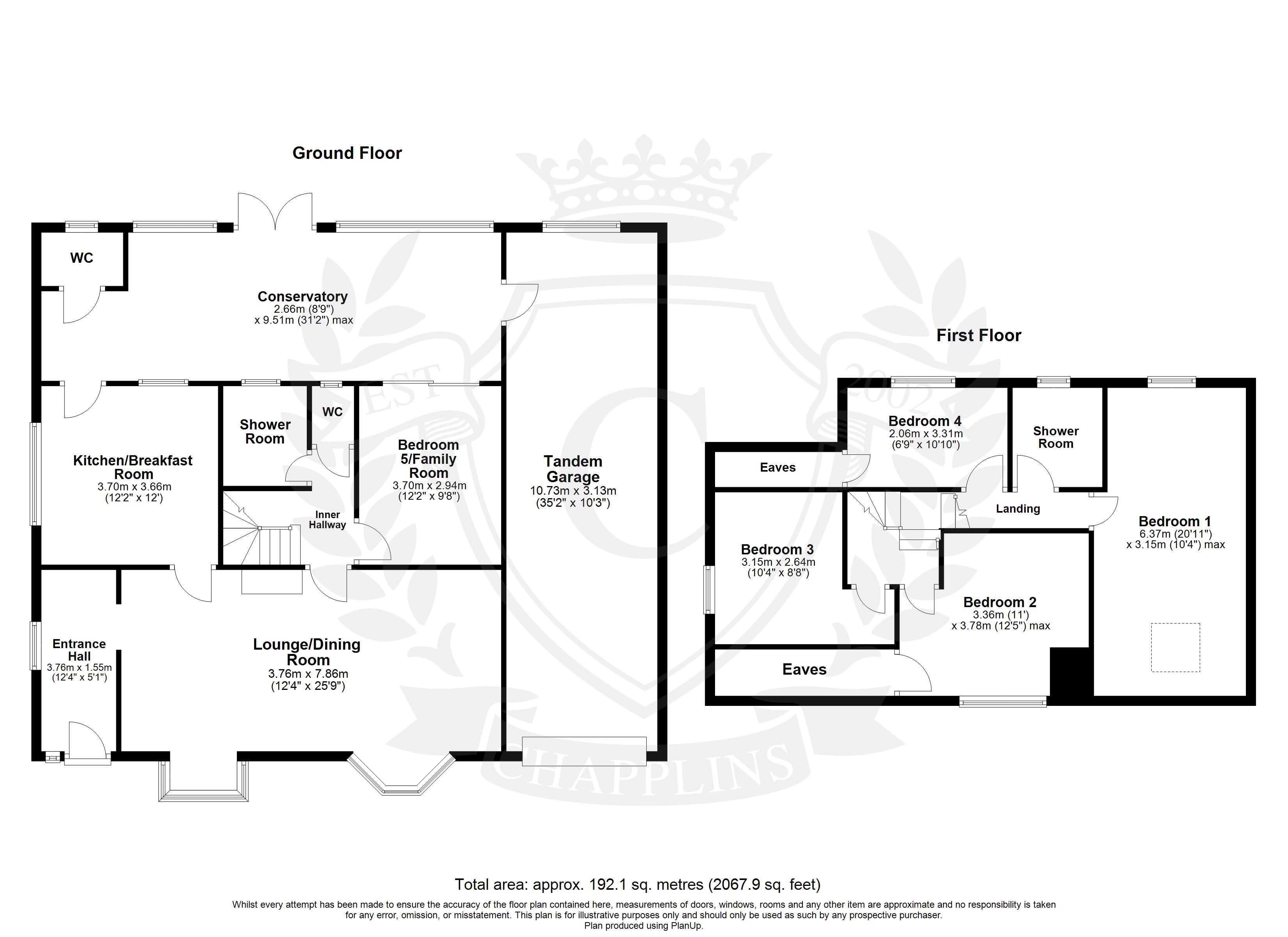 7, Fareham Park Road, Hampshire floorplan
