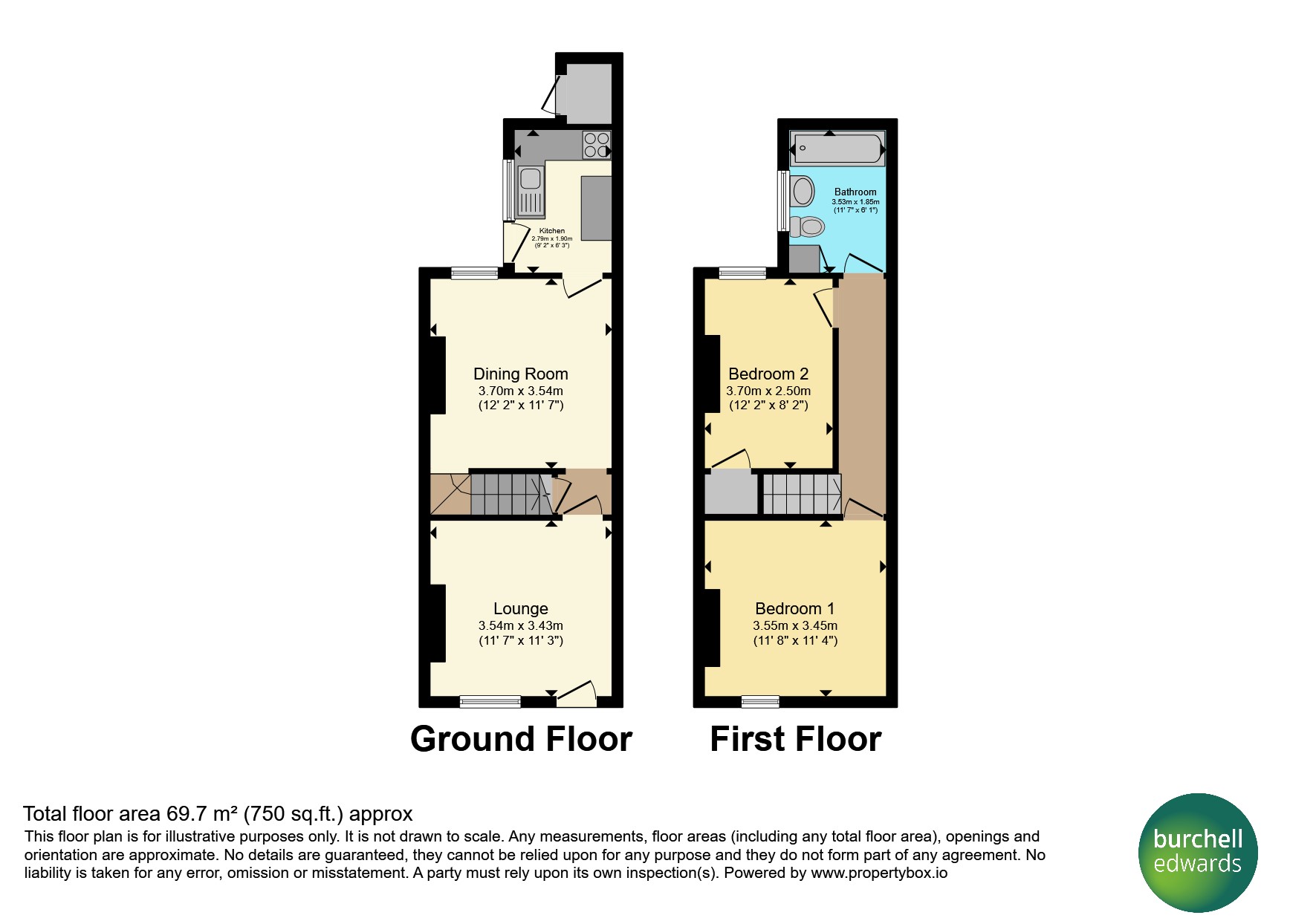 77, Park Road, Ilkeston floorplan