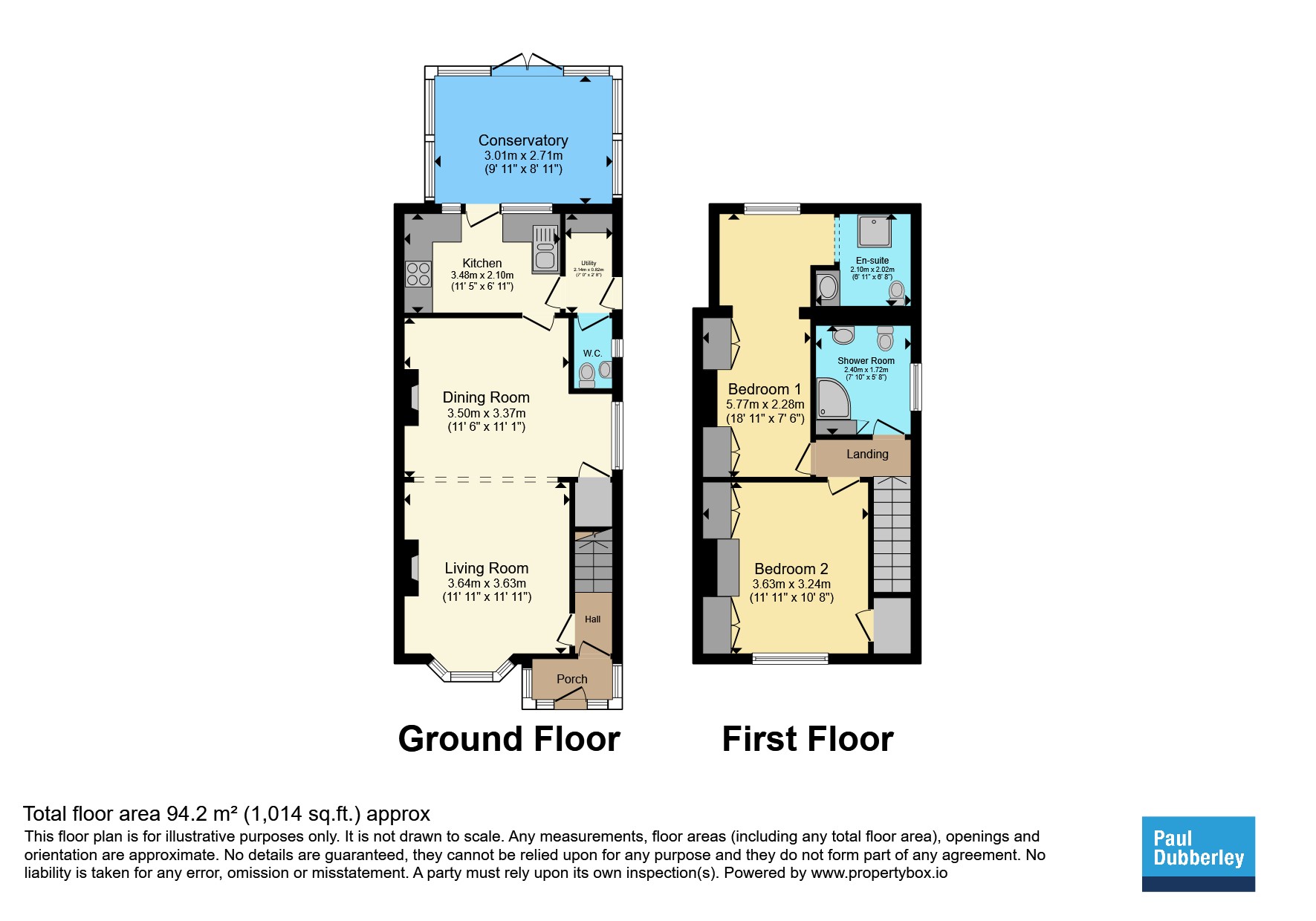 25, Coppice Street, Tipton floorplan