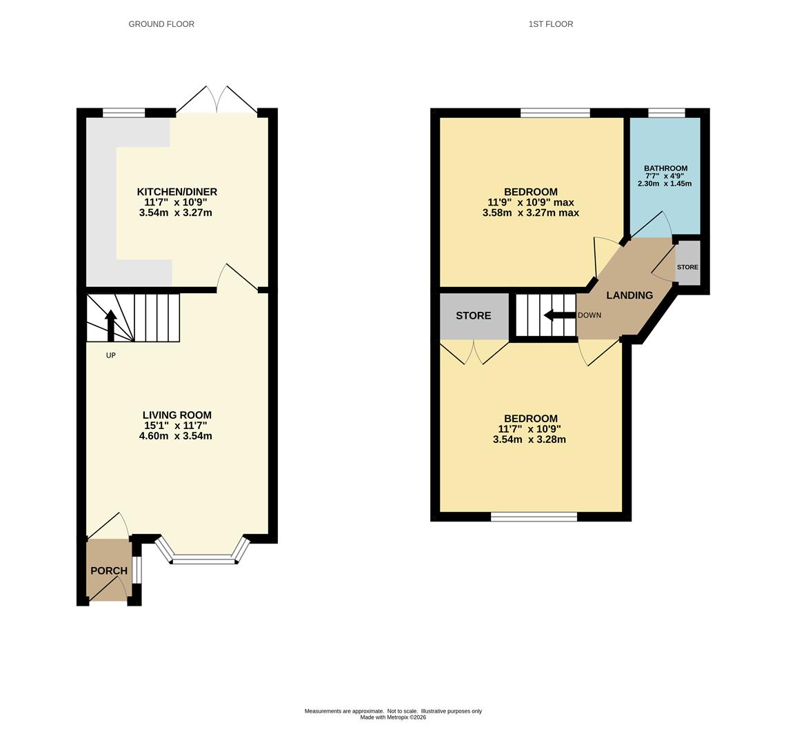 7, Gladewood Close, Wilmslow floorplan