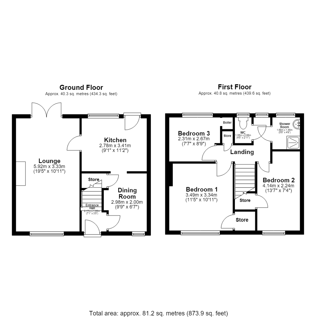 43, Northfield, Selby floorplan