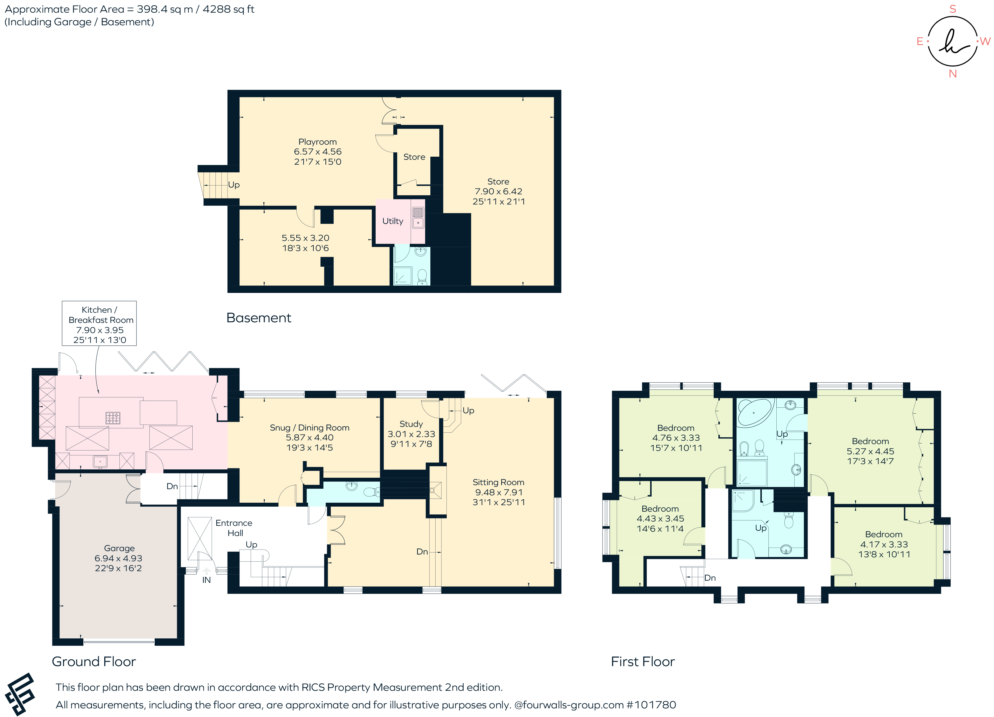 Lowen House, Tile Barn, Newbury floorplan