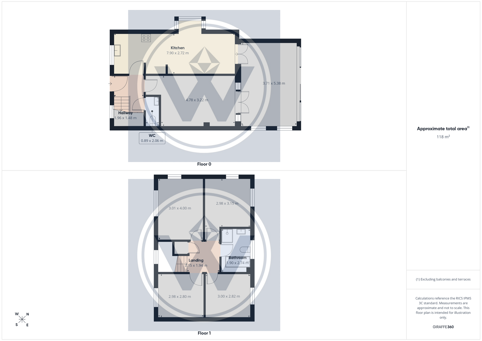 23, River View Drive, Salford floorplan