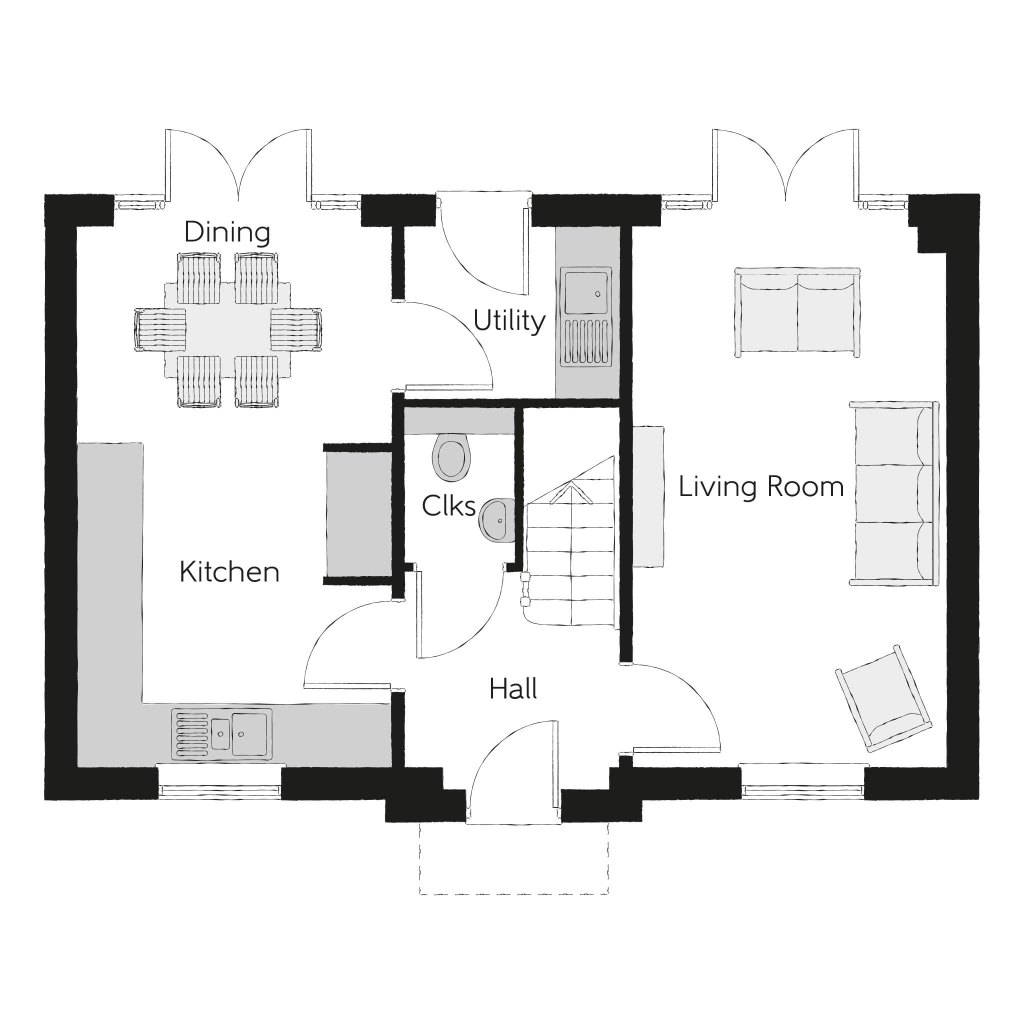 176, DeHavilland Place, Park Drive, Kings Hill floorplan