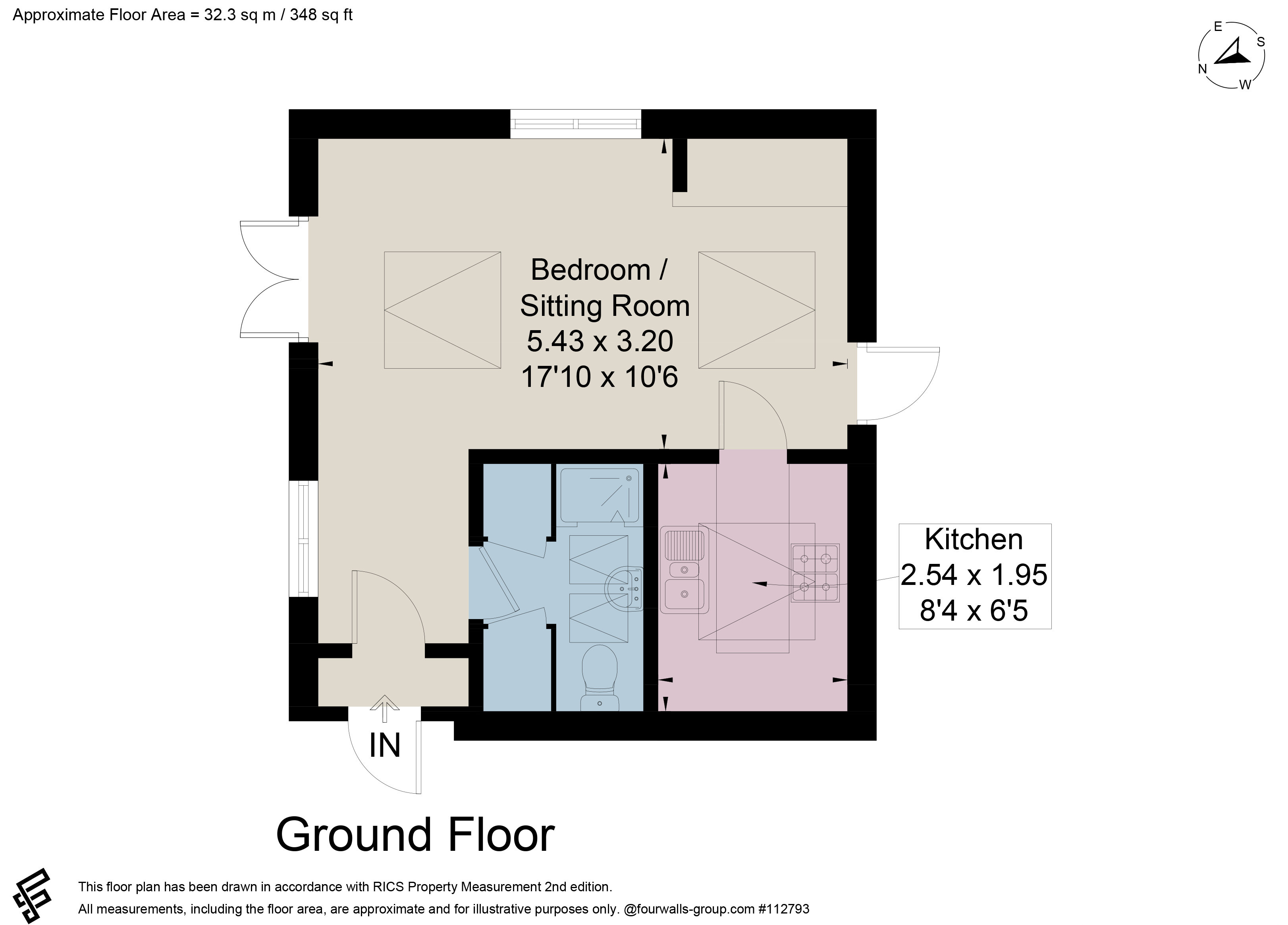 The Annexe, Windflower House,, Horton-cum-Studley, Oxfordshire floorplan