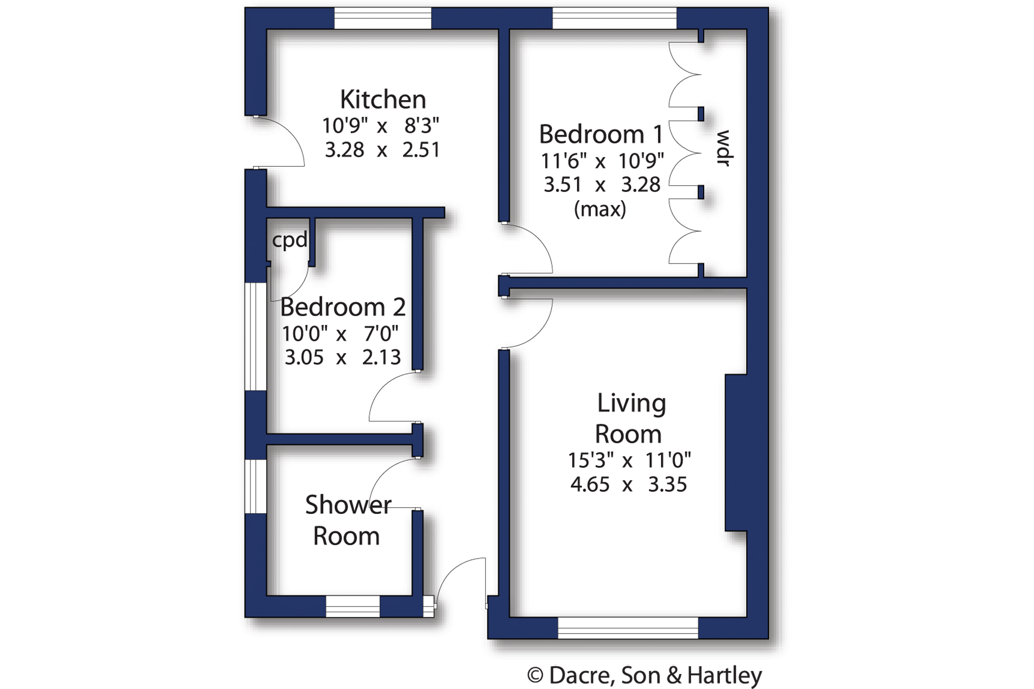 12, Redhill Close, Wakefield floorplan