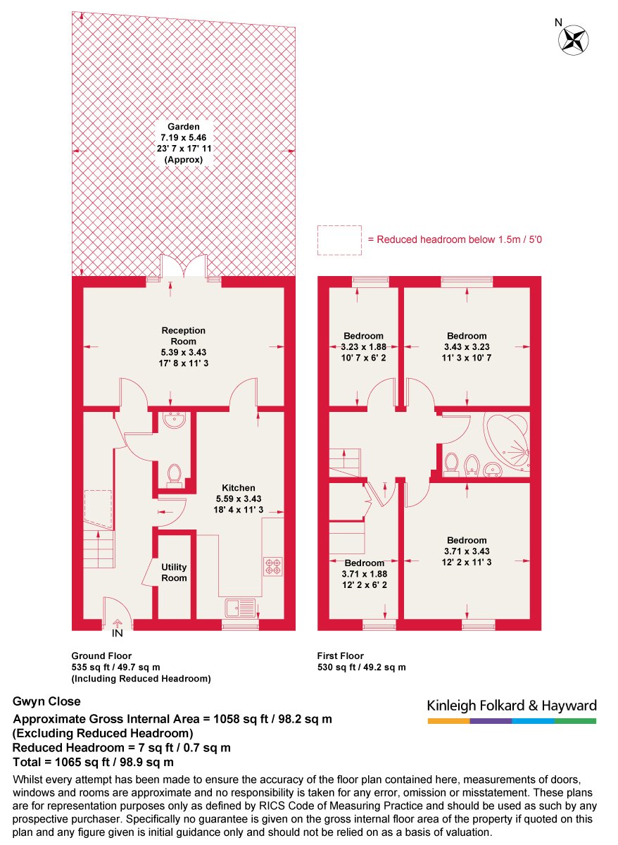 8, Gwyn Close, London floorplan