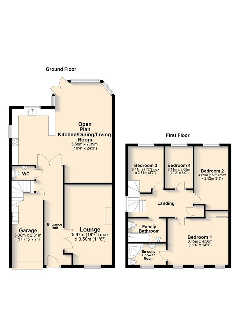 Mayfair Drive, Kingsmead, Northwich CW9, 4 bedroom detached house for