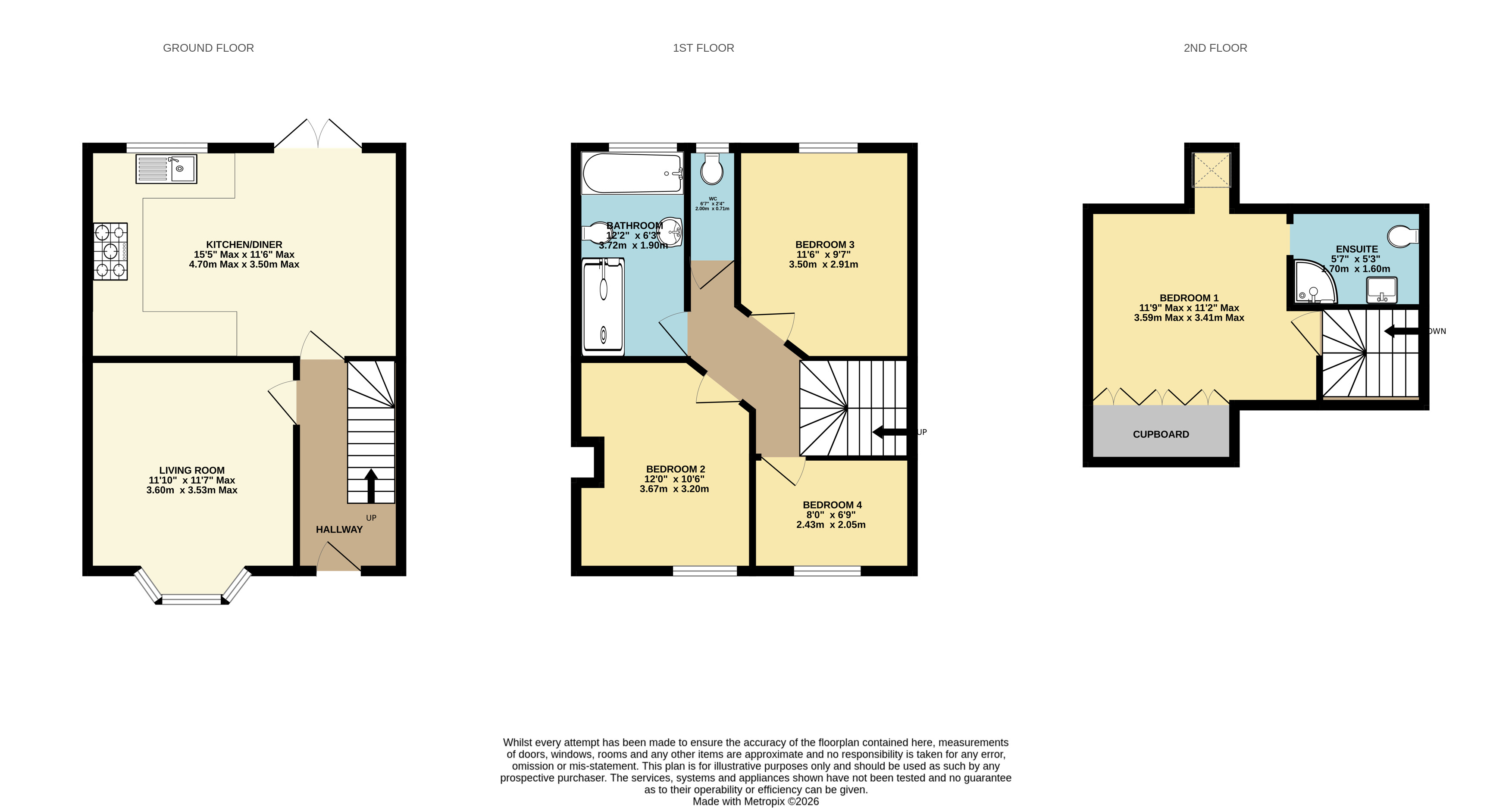 7, Highwell Road, Seaton floorplan