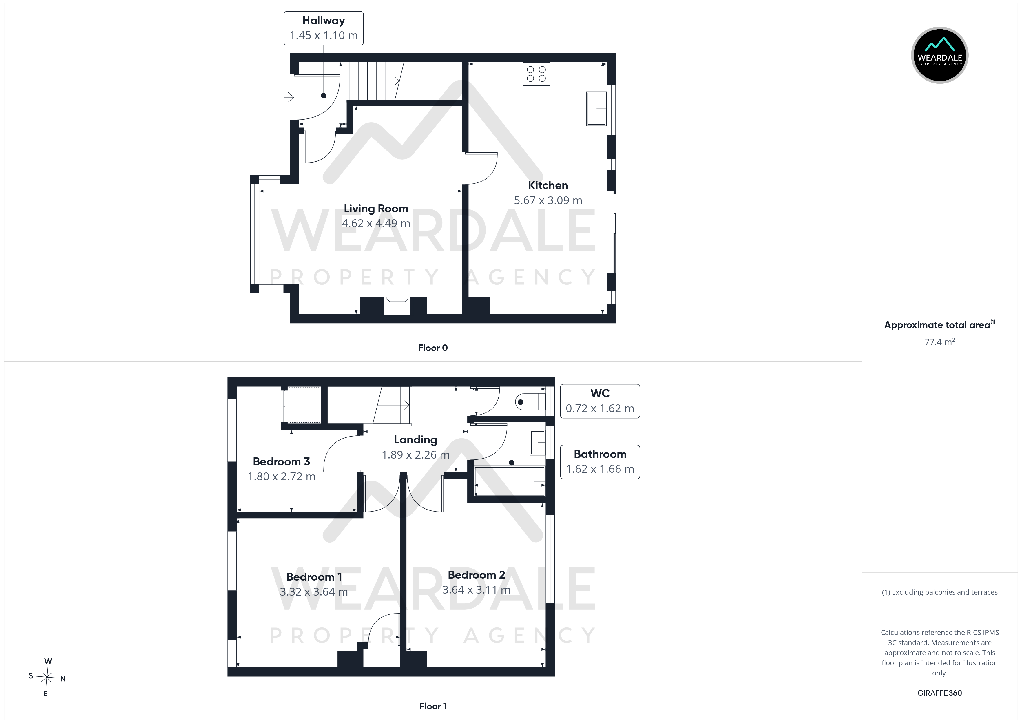 The Crofts, Wolsingham floorplan