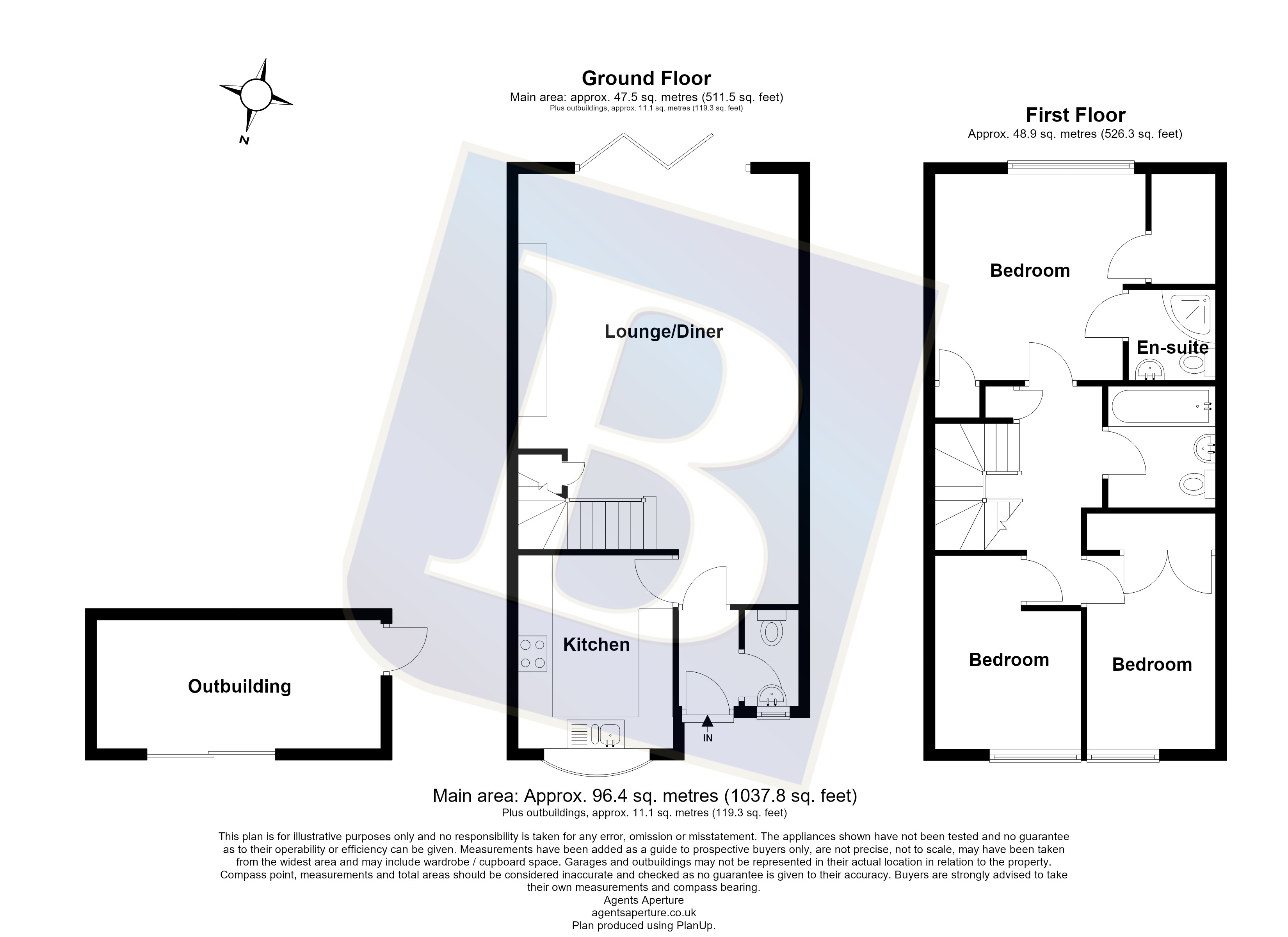 Bluebell Cottage,, The Street, Ongar floorplan
