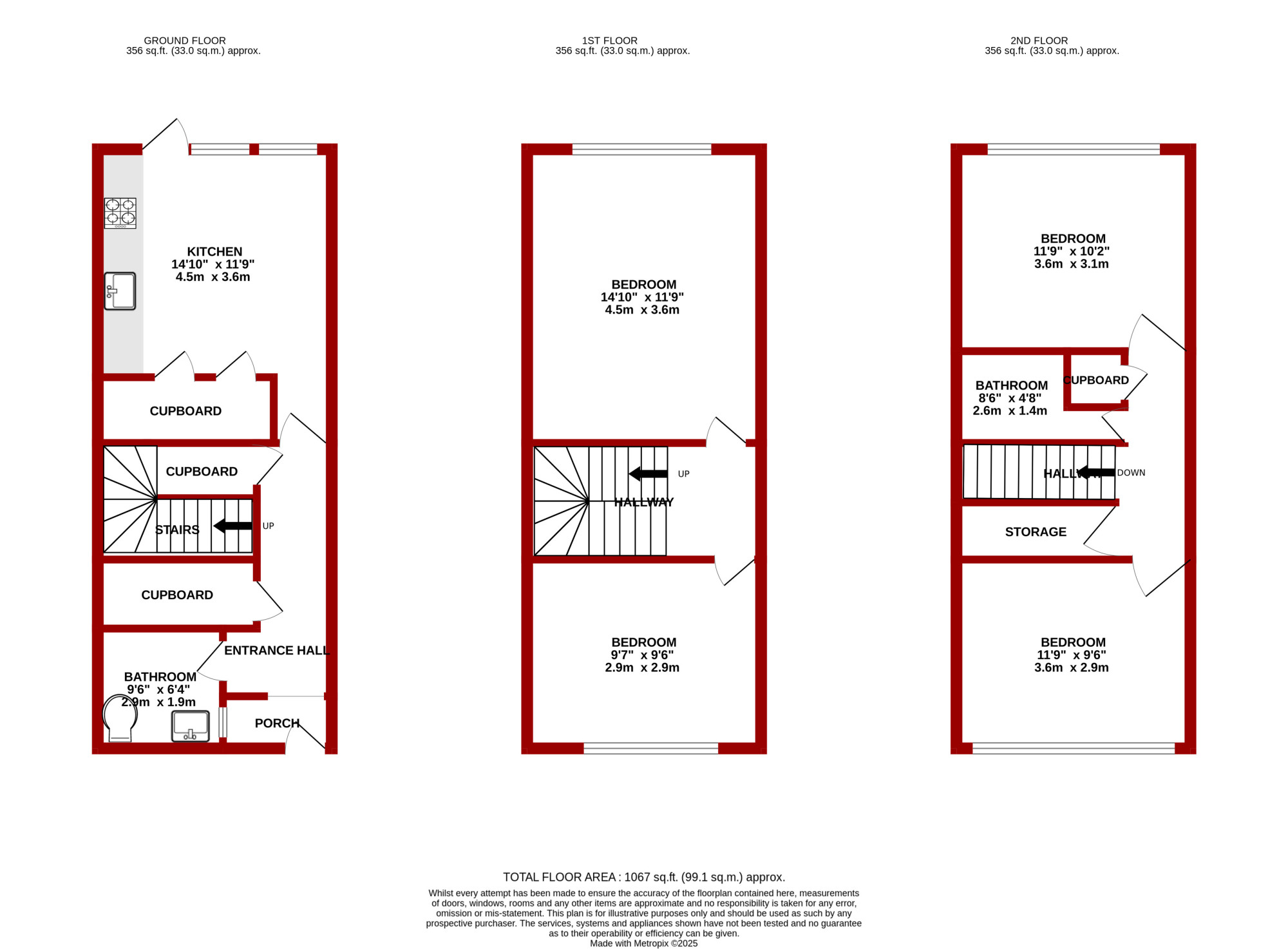 89, Overbury Street, Hackney floorplan