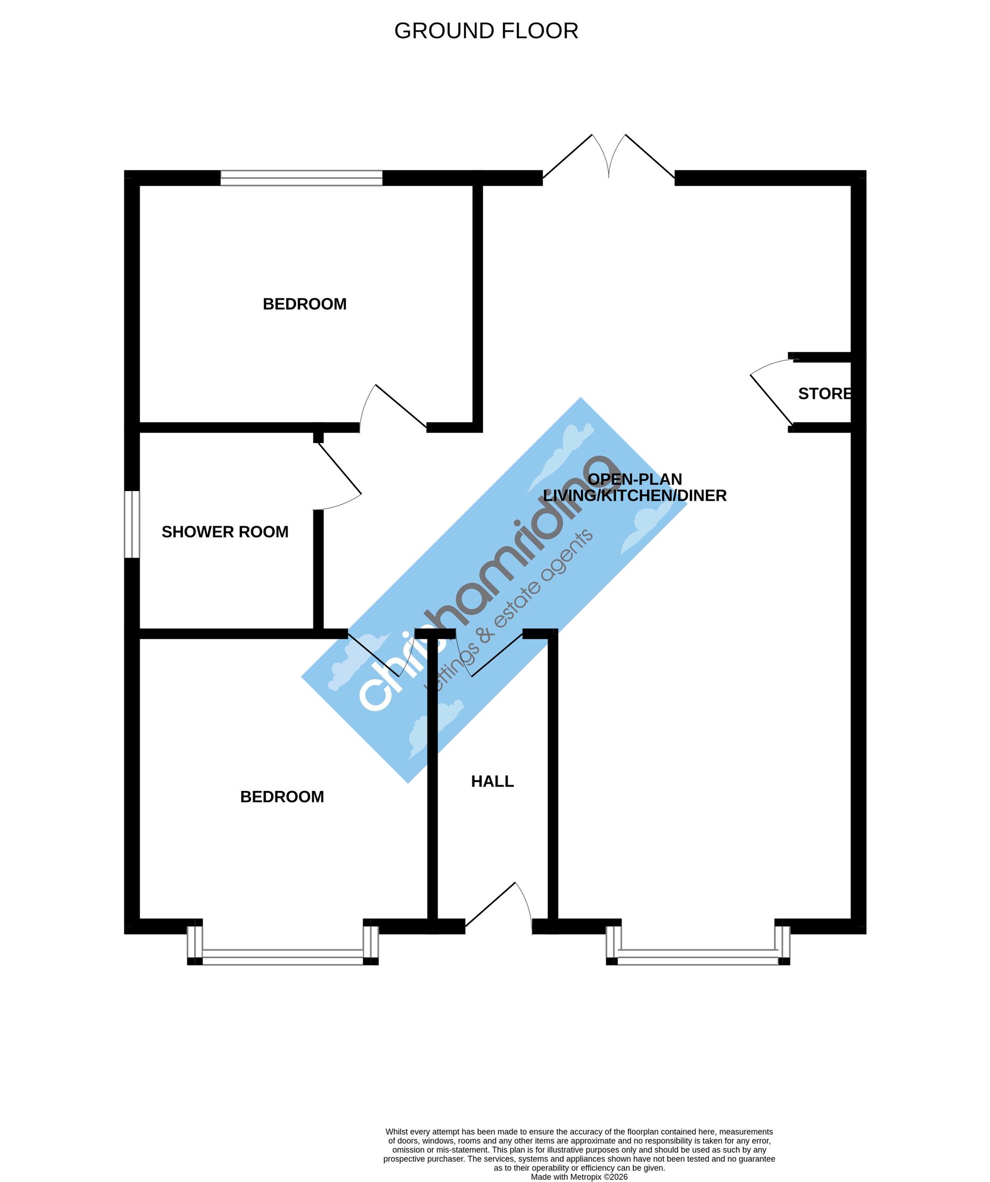 57, Liverpool Road East, Kidsgrove, ST7 floorplan