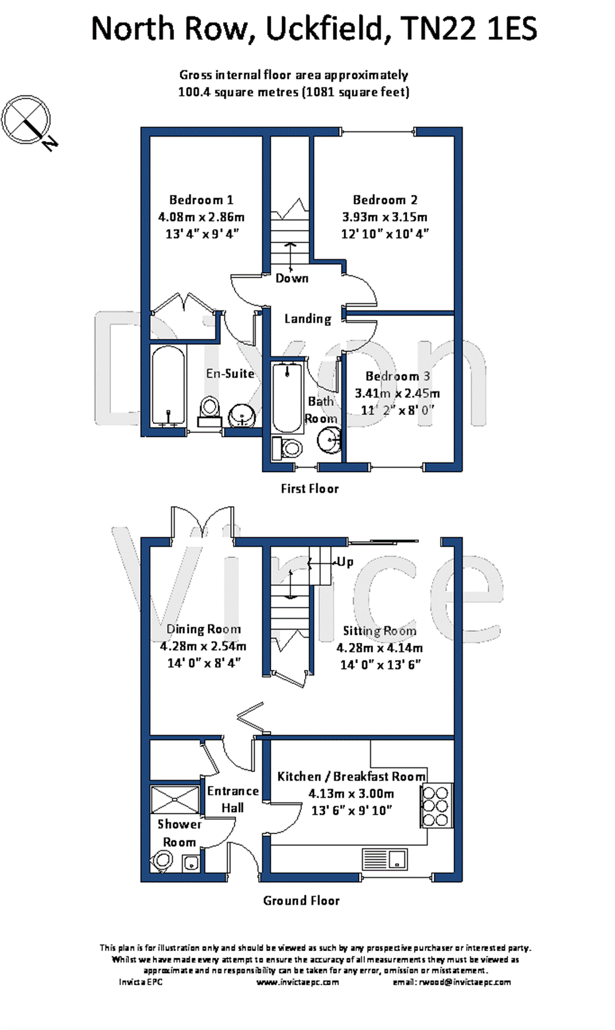 3 Bedrooms End terrace house for sale in North Row, Uckfield TN22