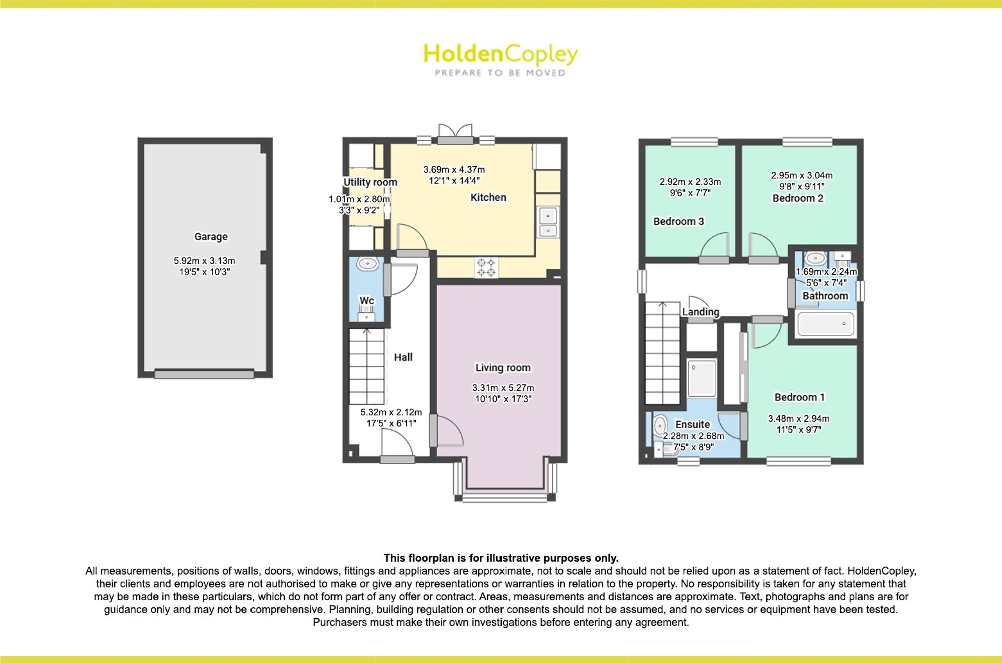 17 Seaton Way, Nottingham floorplan
