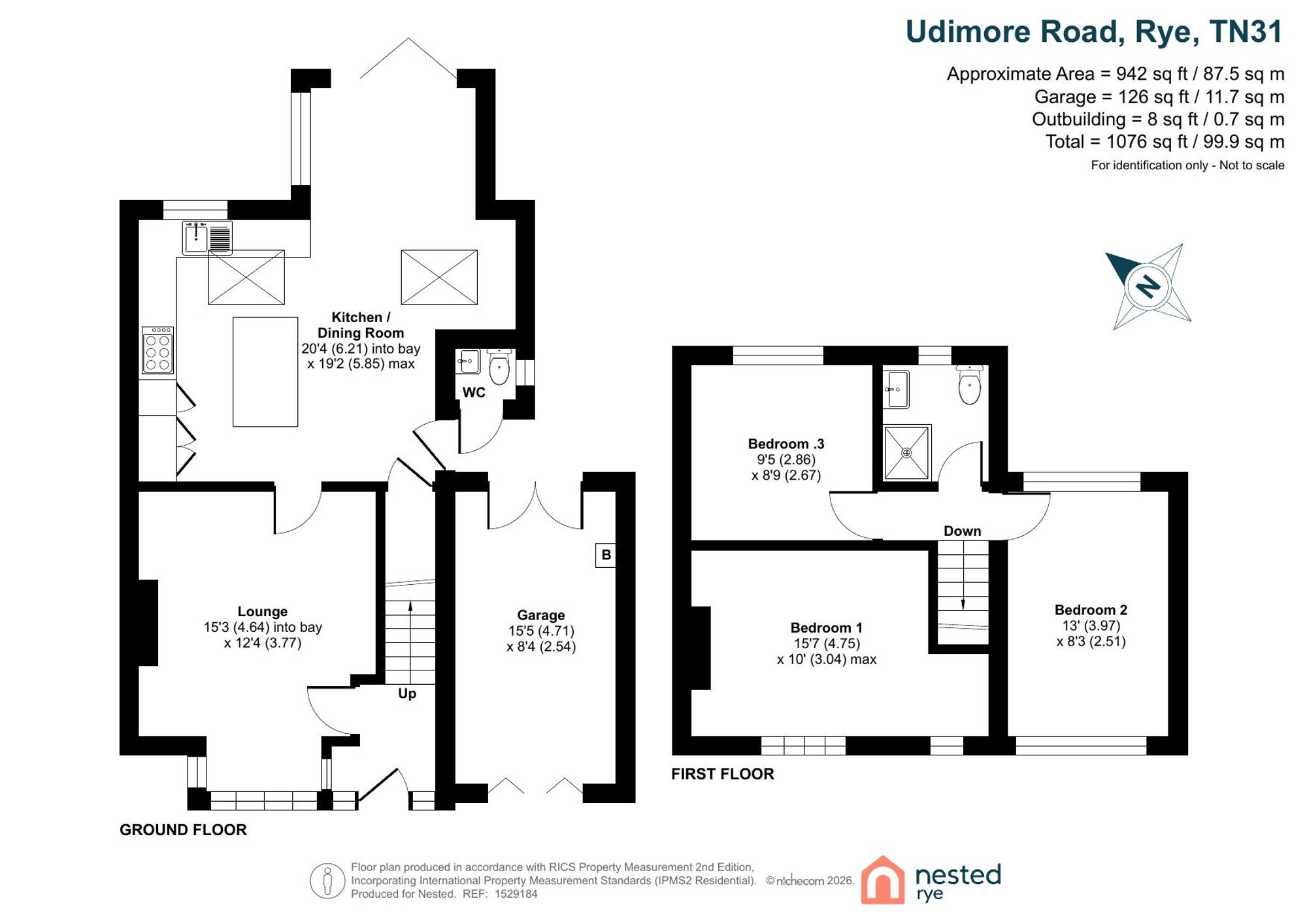 138 Udimore Road, Rye floorplan