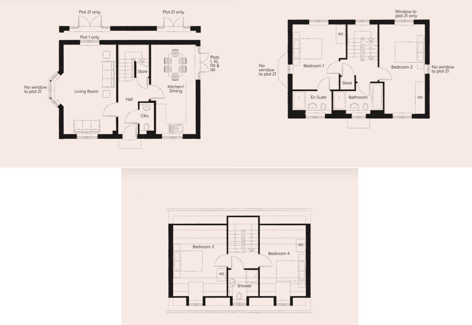Plot 32 Alnwick, Chestnut Vale, Irthlingborough Road North, Wellingborough floorplan
