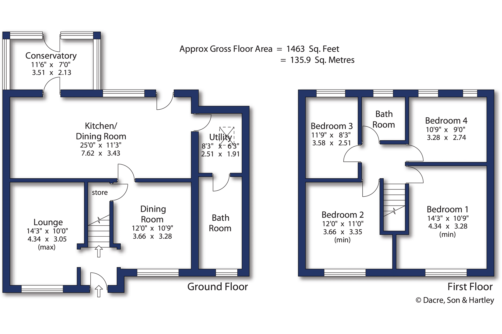 15, Adel Green, West Yorkshire floorplan