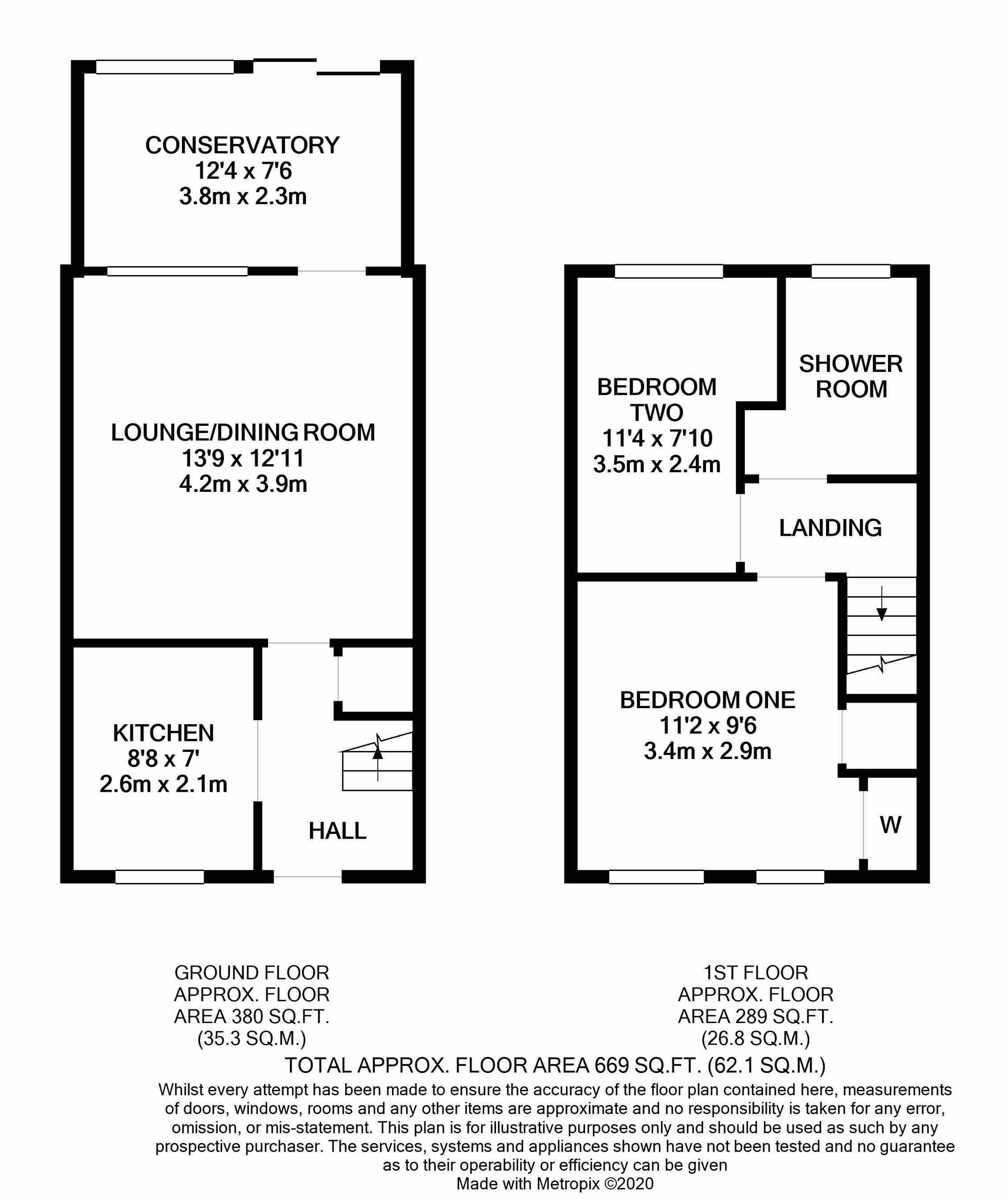 27 Vaughan Road, Southampton floorplan
