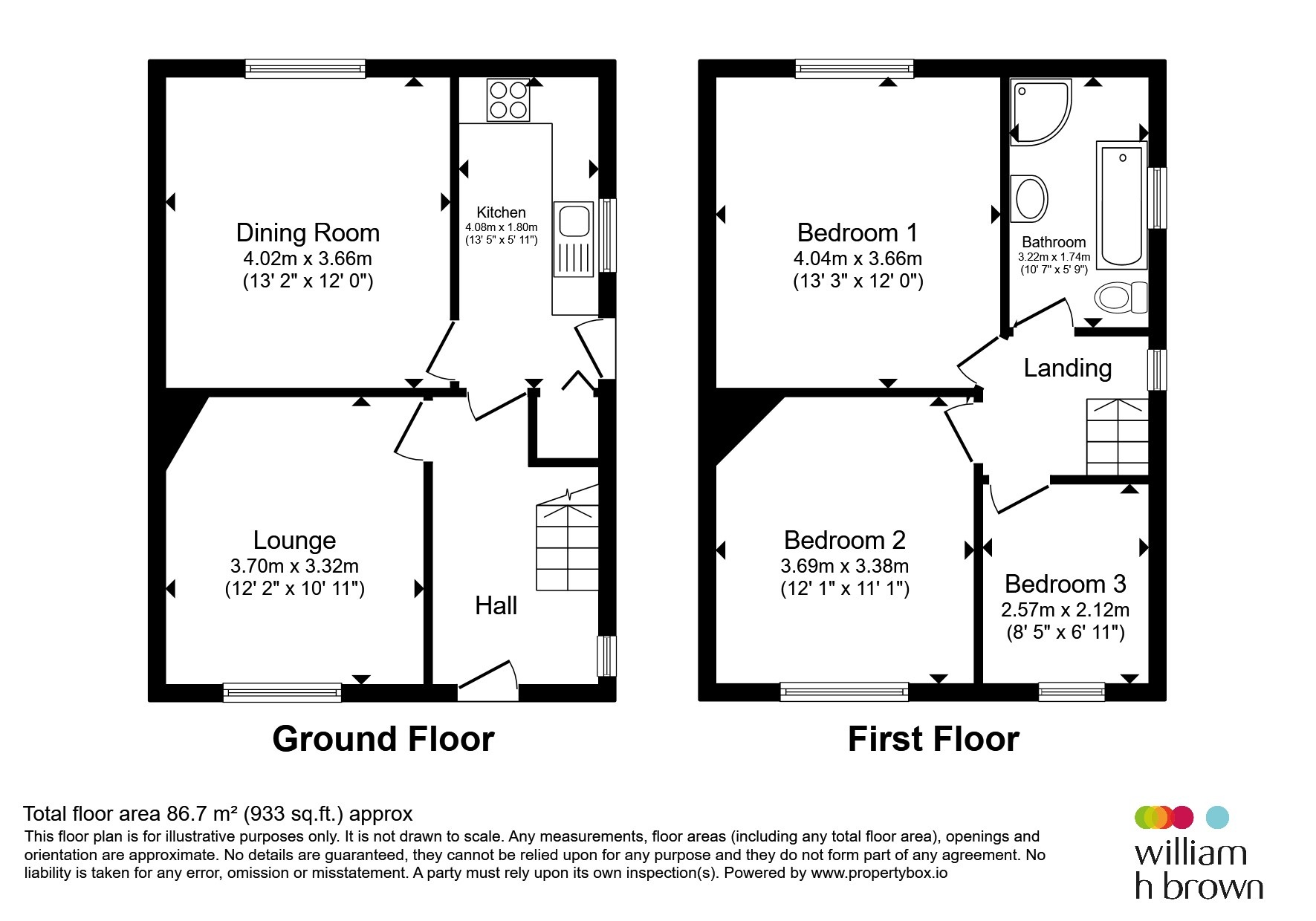 22, East Avenue, Rotherham floorplan