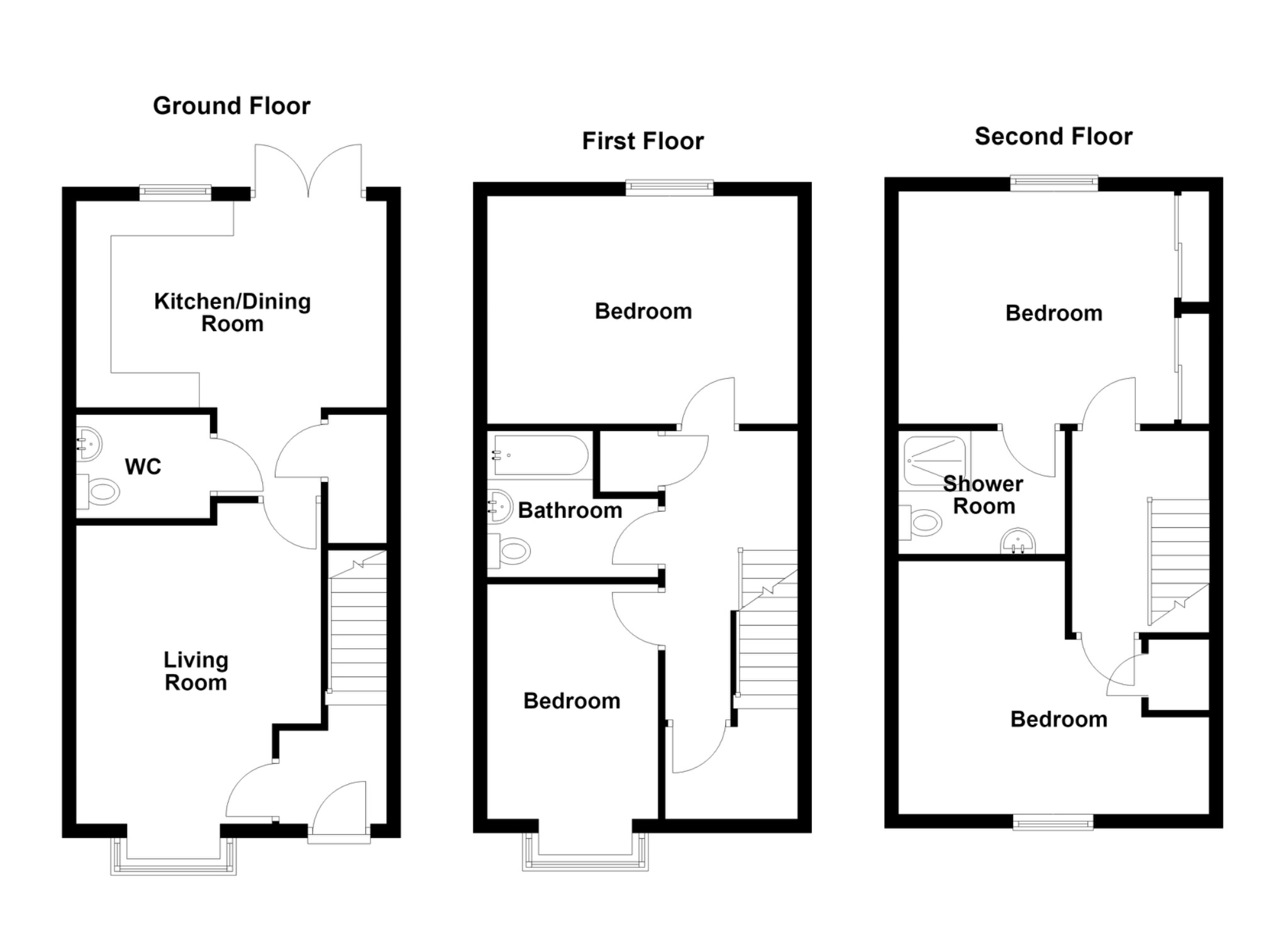 3 Crete Hall Road, Northfleet, Kent floorplan