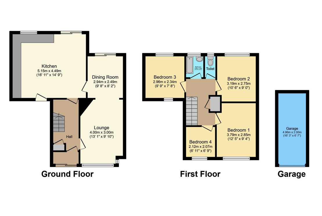 124, Windrush Drive, Leicester floorplan