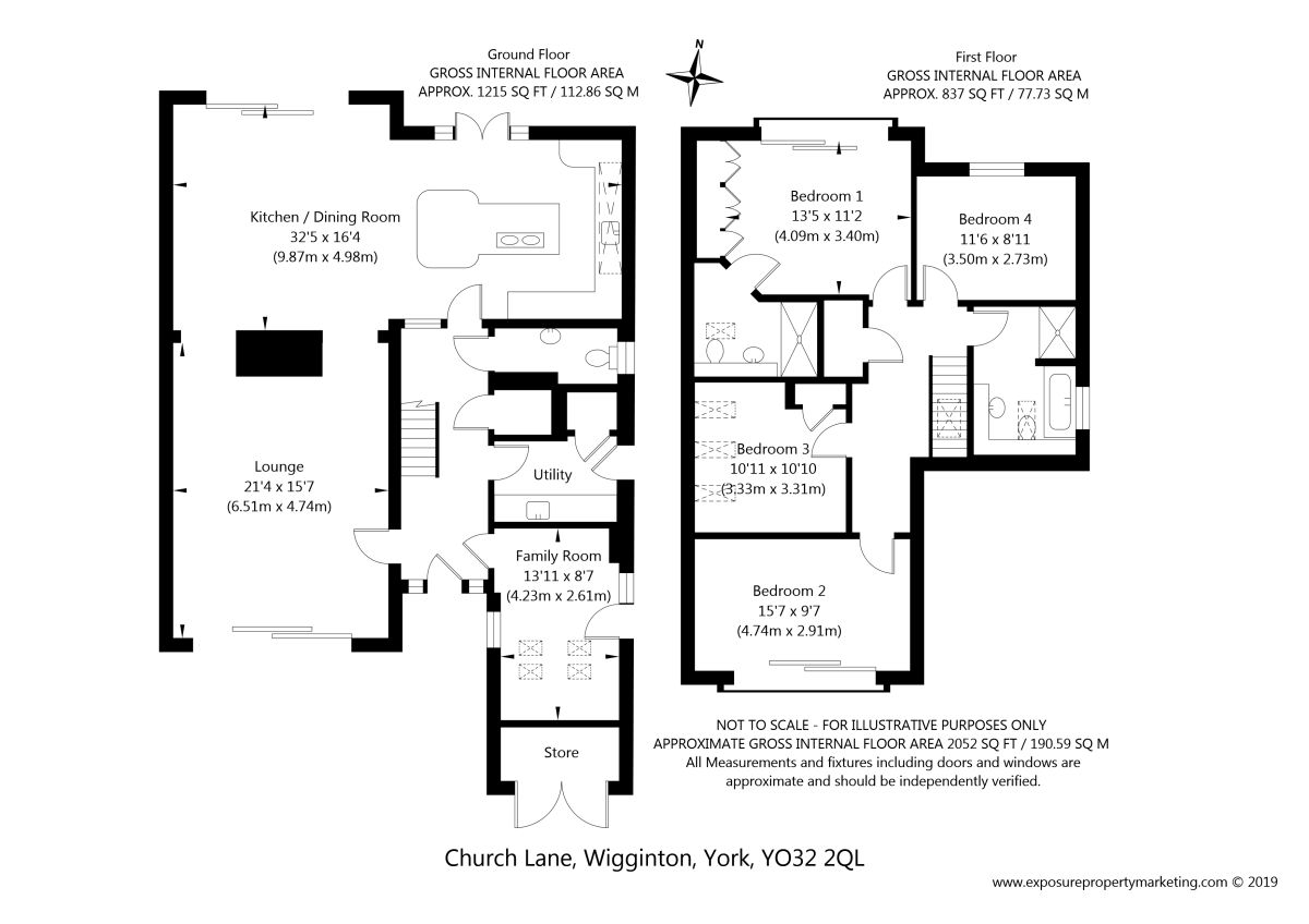 4 Bedrooms Detached house for sale in Church Lane, Wigginton, York YO32