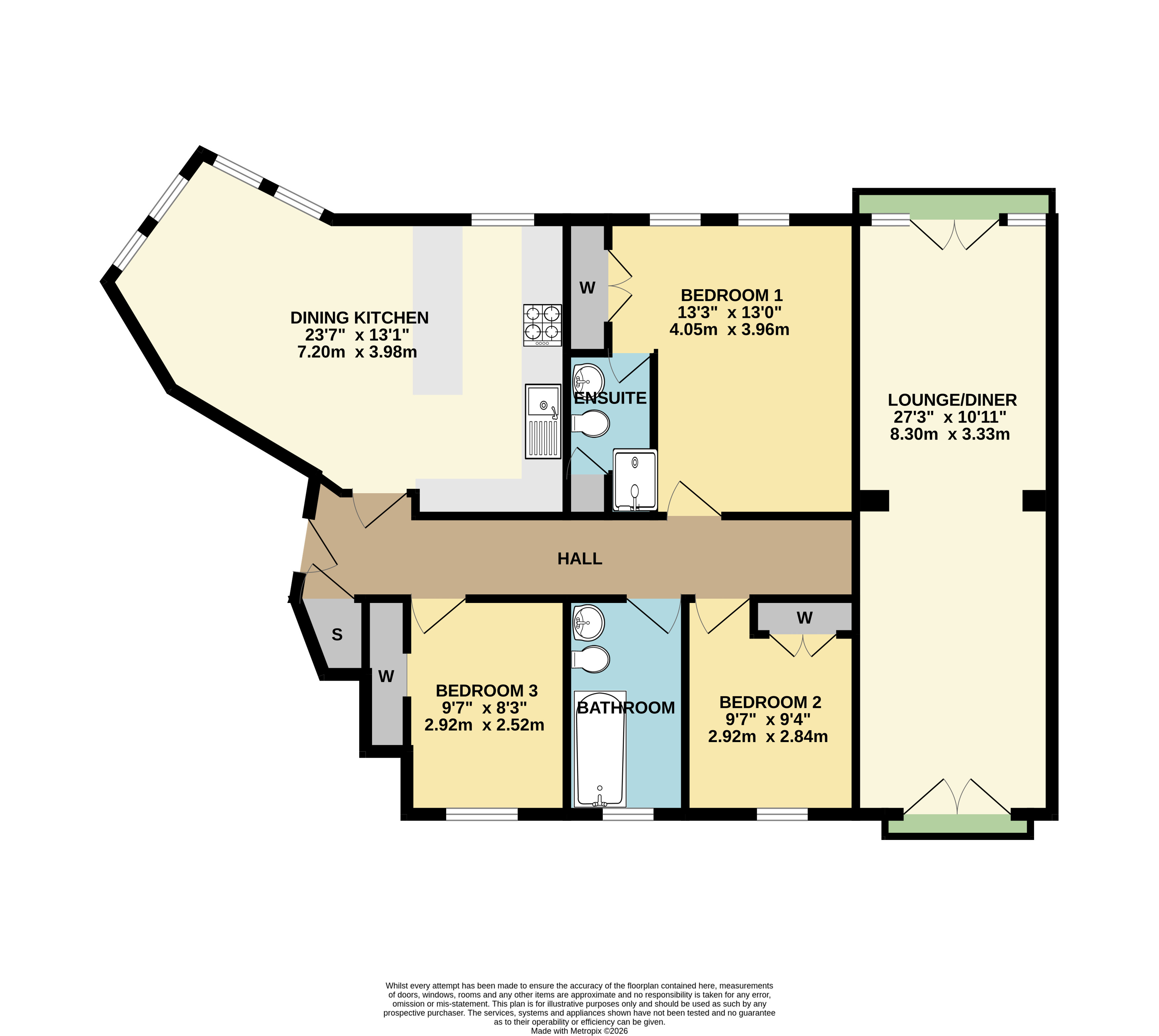 Flat 9, 30, Mavisbank Gardens, Glasgow floorplan