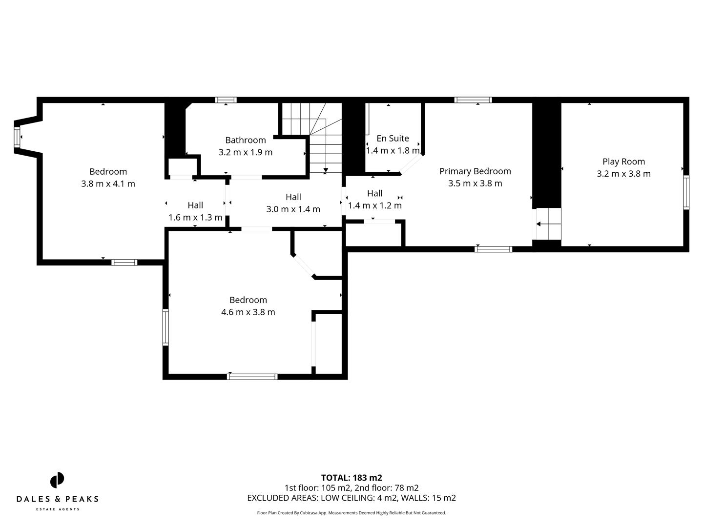 The Old House, Tinkley Lane, Chesterfield floorplan
