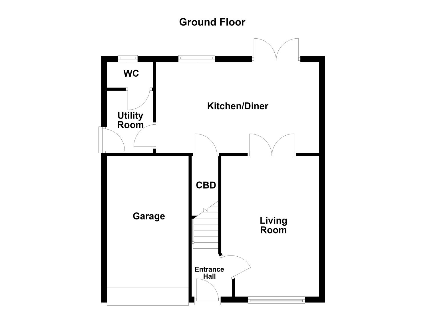 30, Kingfisher Way, Dewsbury floorplan