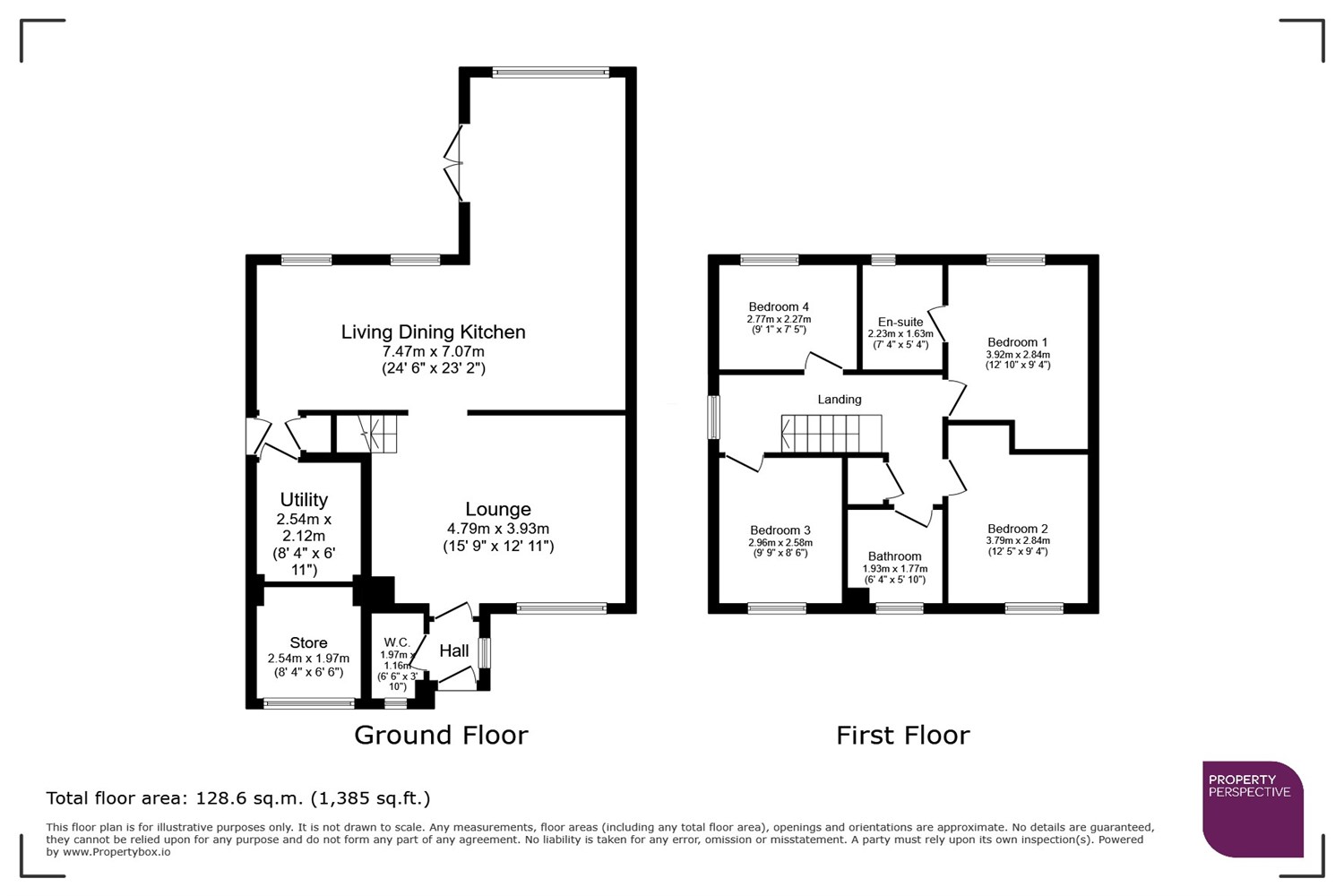 7, St. Austell Close, Hemlington, Middlesbrough floorplan