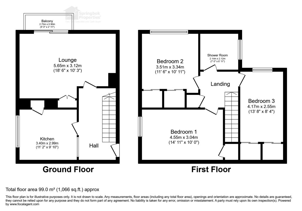 2, Murray Court, Major's Loan, Falkirk floorplan