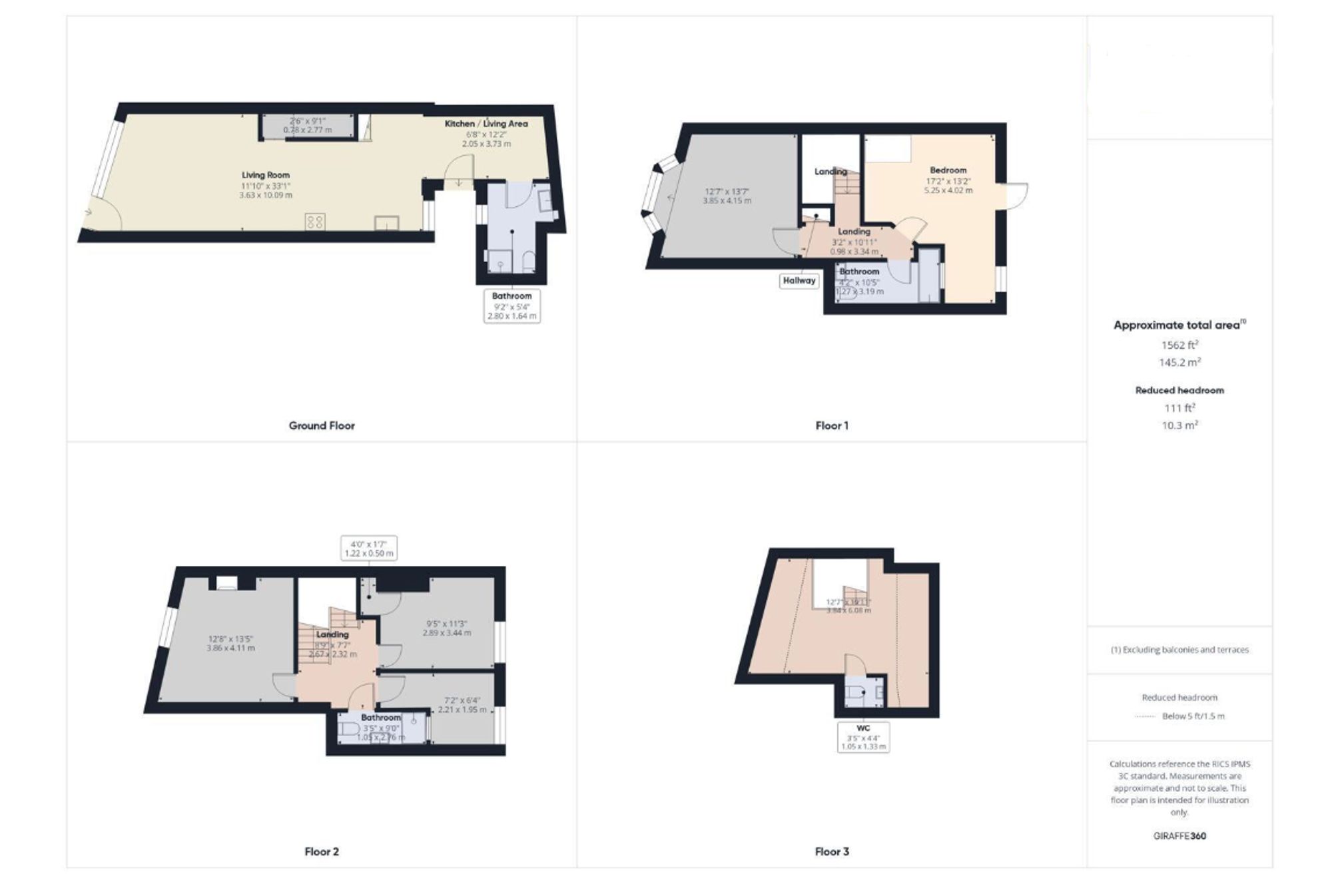 24 Eastborough, Scarborough floorplan