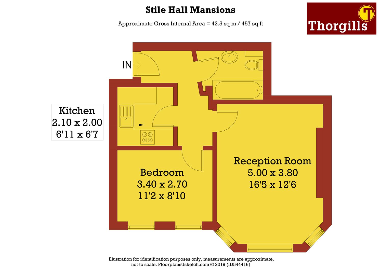 1 Bedrooms Flat to rent in Stile Hall Mansions, Wellesley Road, Chiswick W4