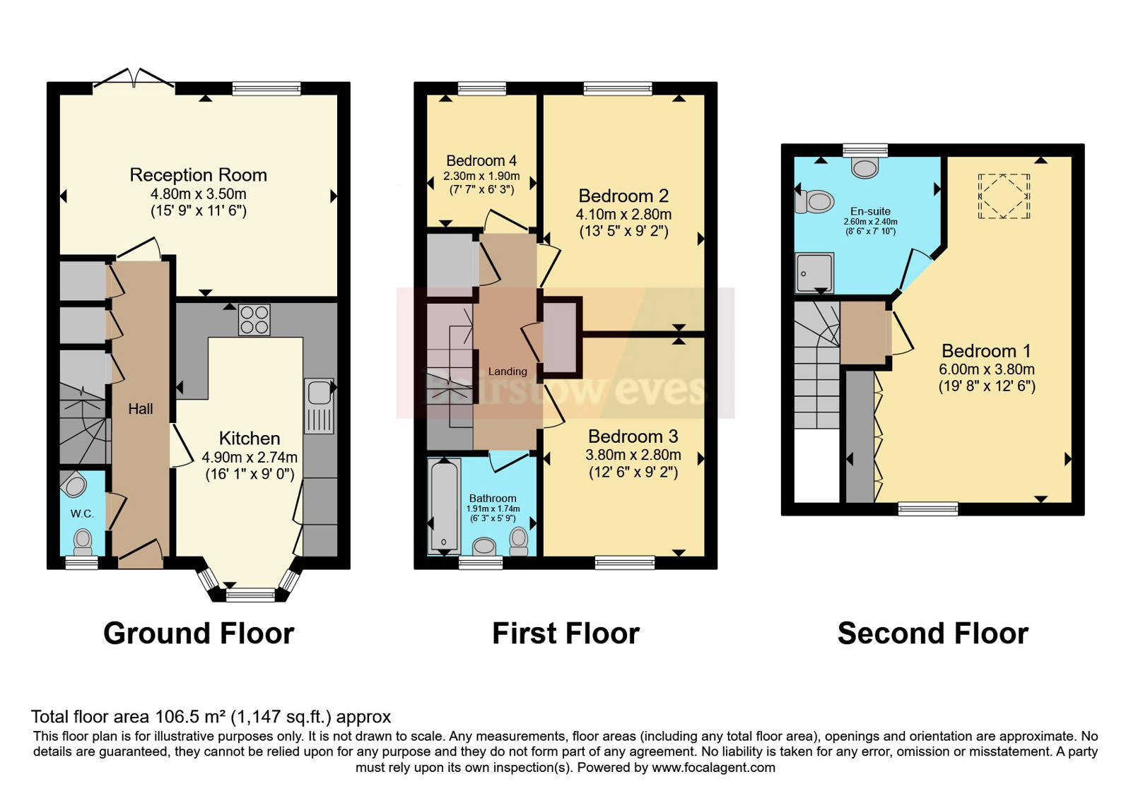 30, Genas Close, Essex floorplan