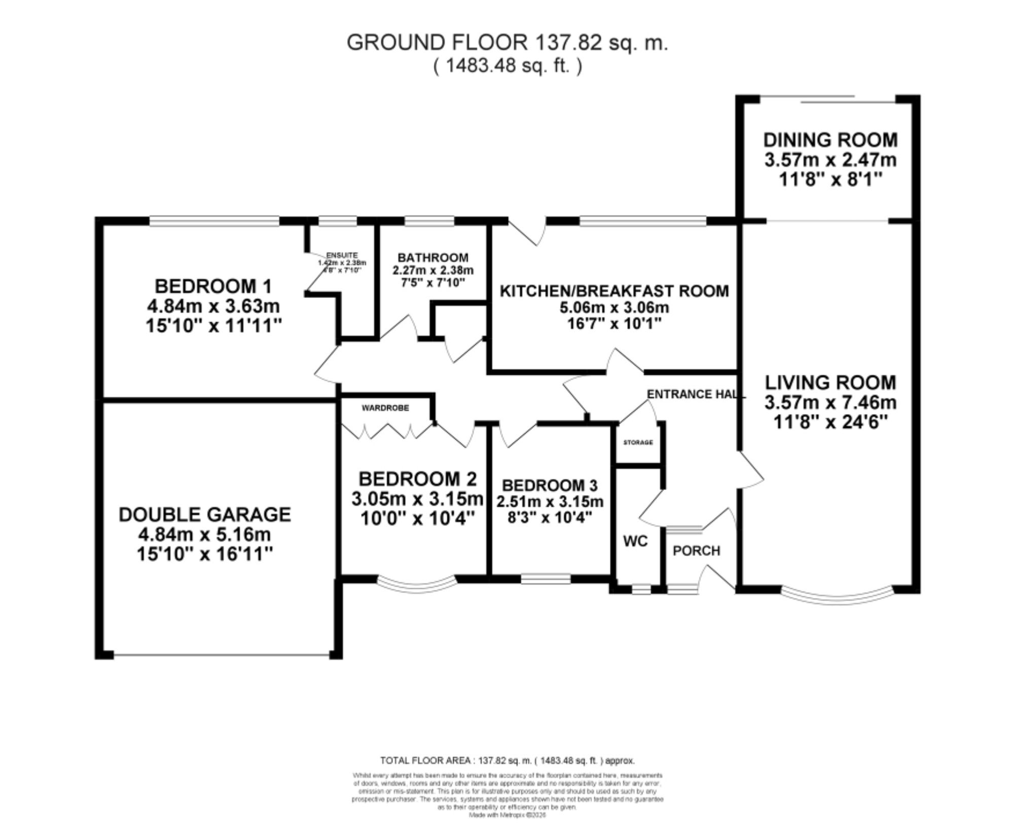 10 Alderton Grove, Stoke-On-Trent floorplan