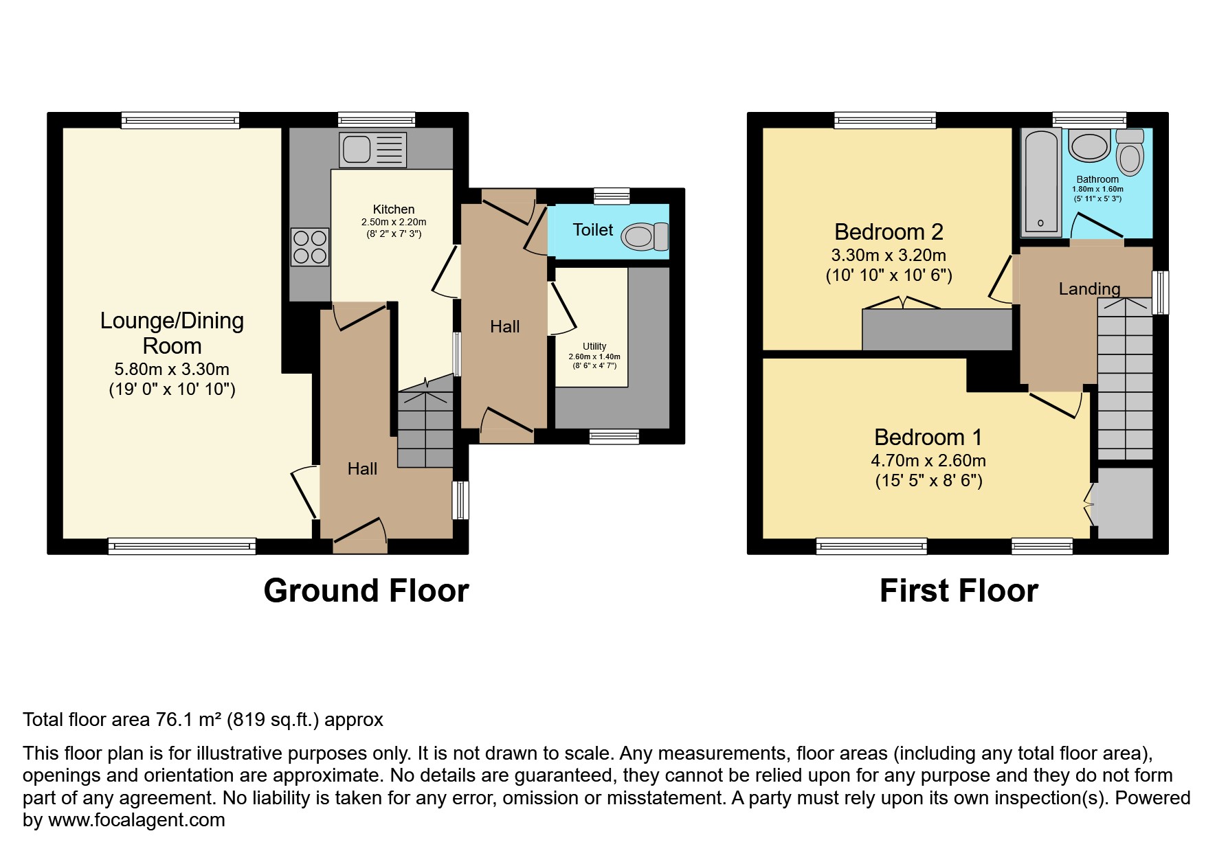 11, Hills Road, Sheffield floorplan