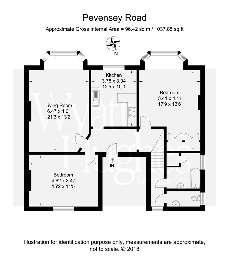 2 Bedrooms Flat for sale in Pevensey Road, St. Leonards-On-Sea TN38