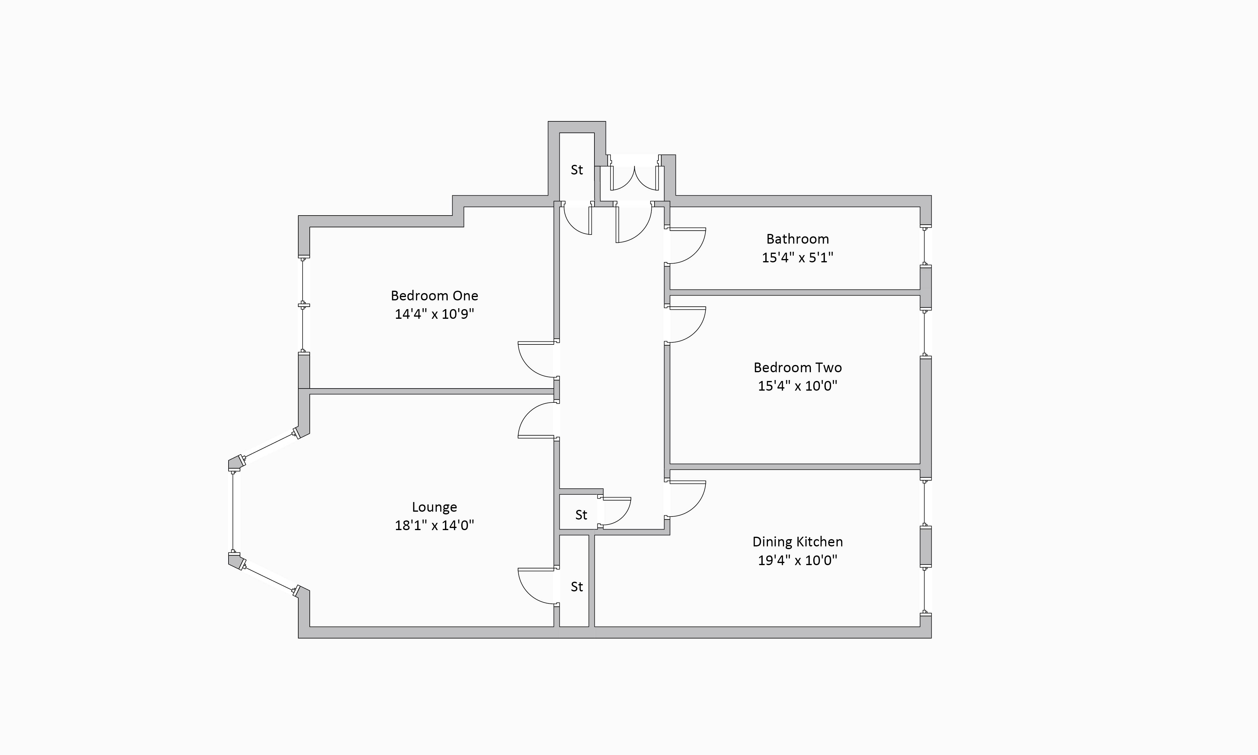 2 Bedrooms Flat for sale in Thornwood Drive, Flat 3/1, Thornwood, Glasgow G11