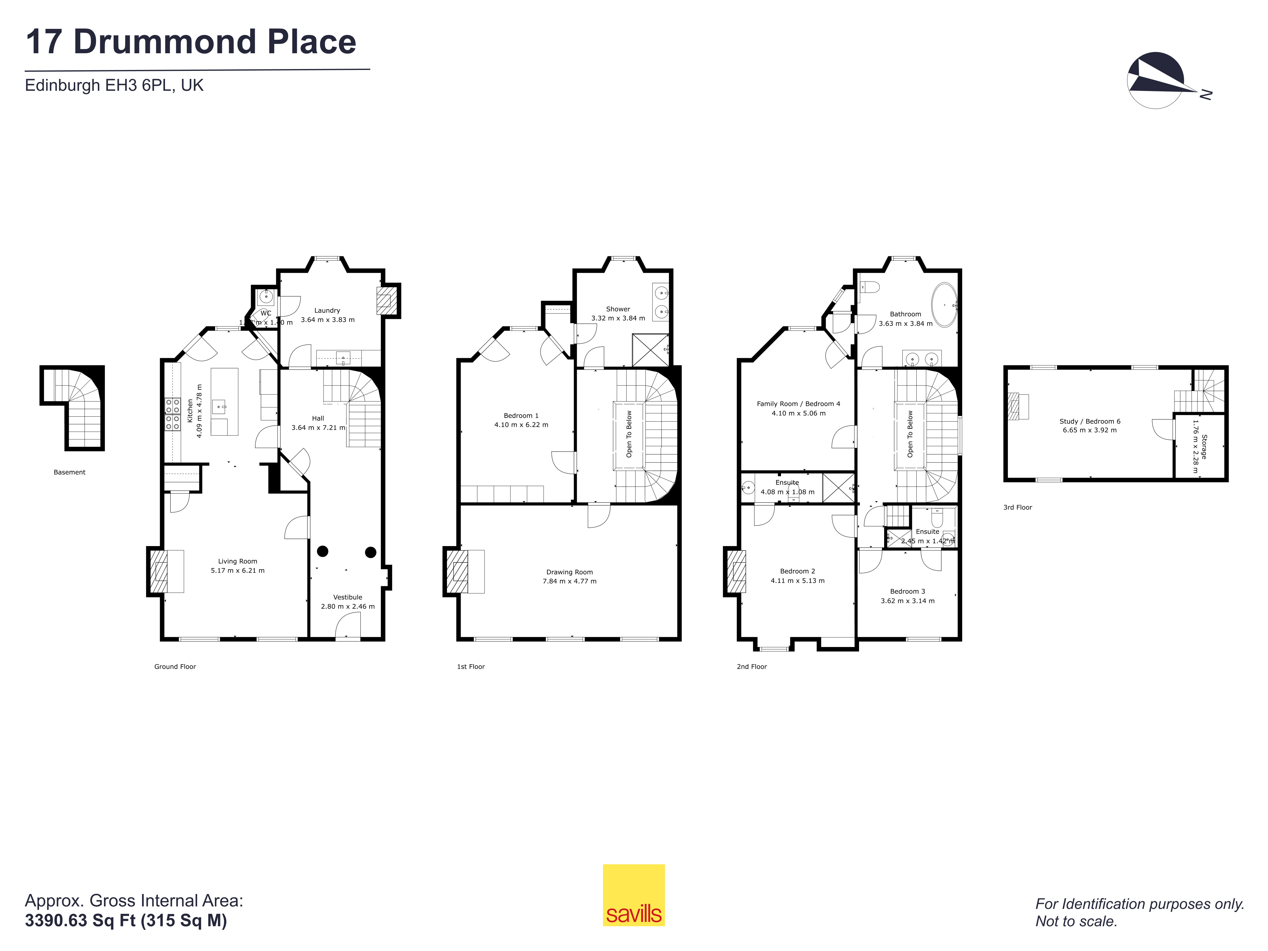 17, Drummond Place, Edinburgh floorplan