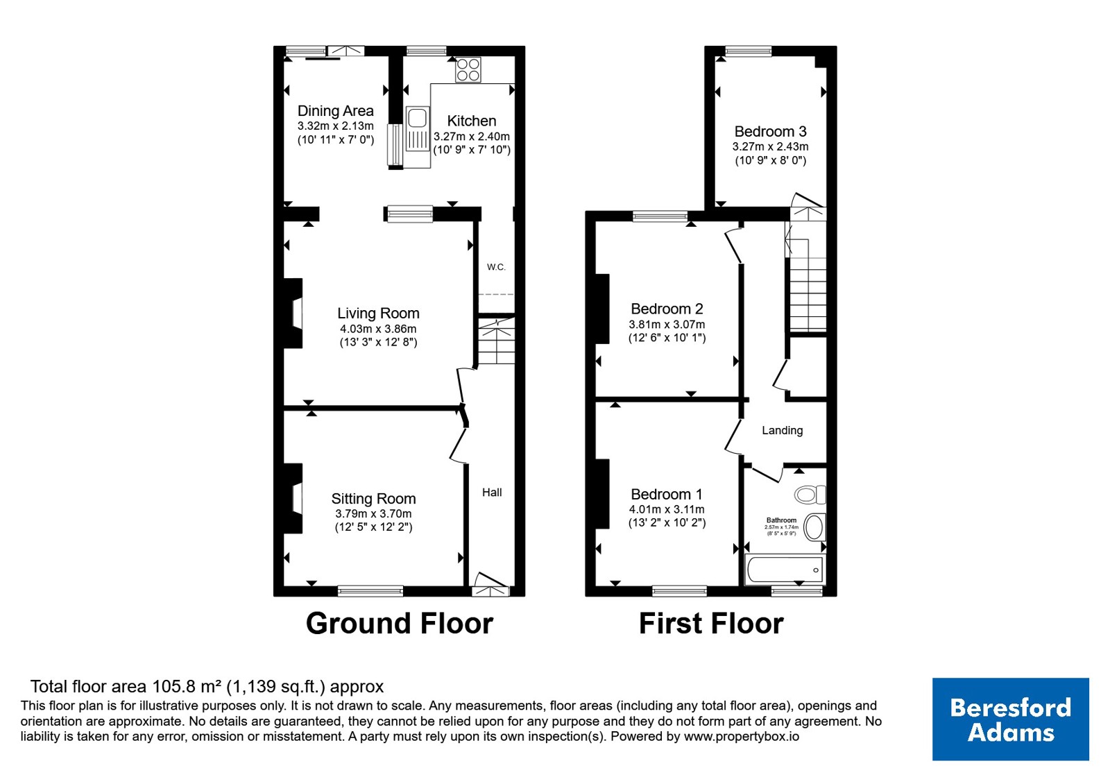 Garden Lane, Cheshire floorplan