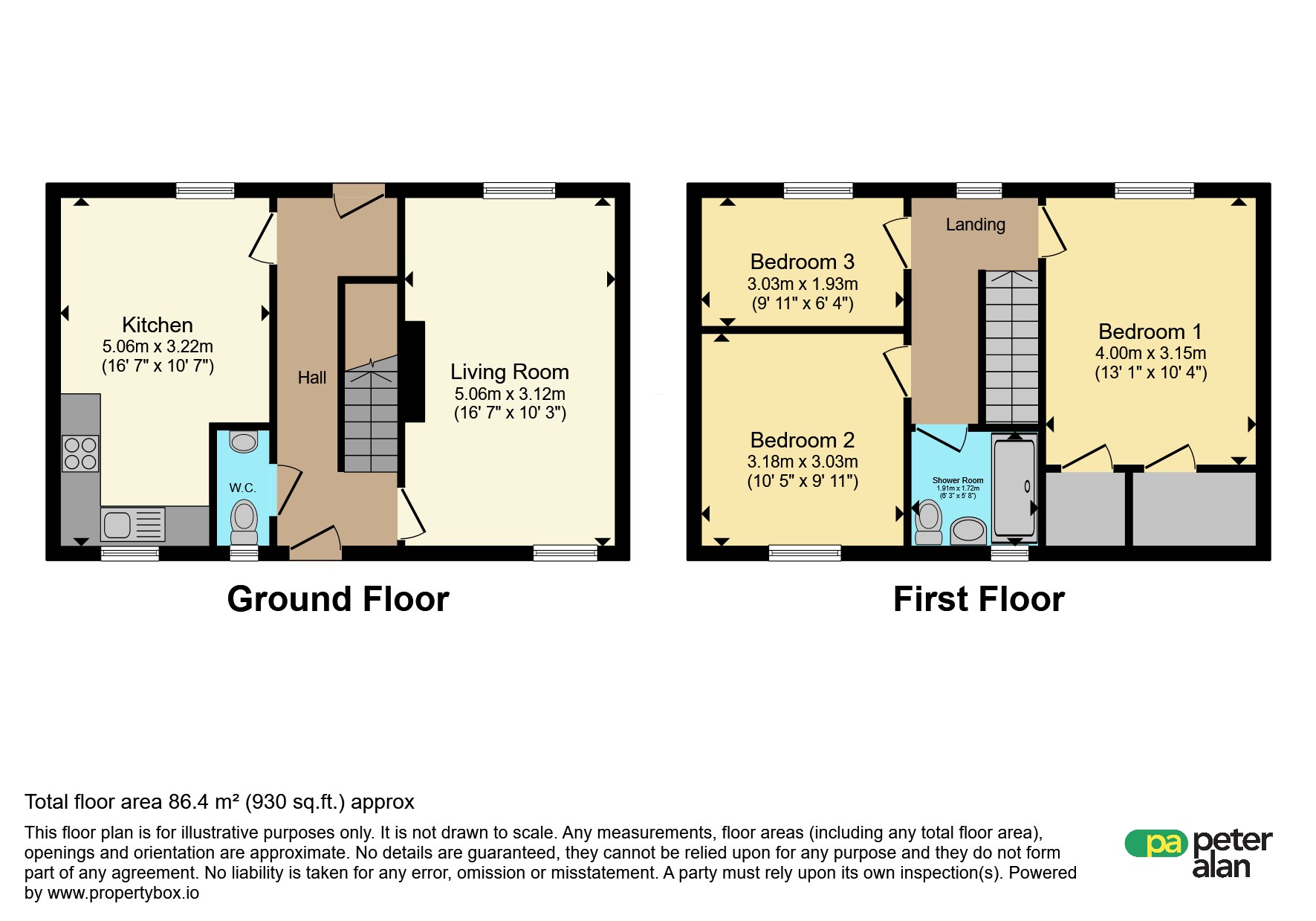 17, Lavender Road, Merthyr Tydfil floorplan