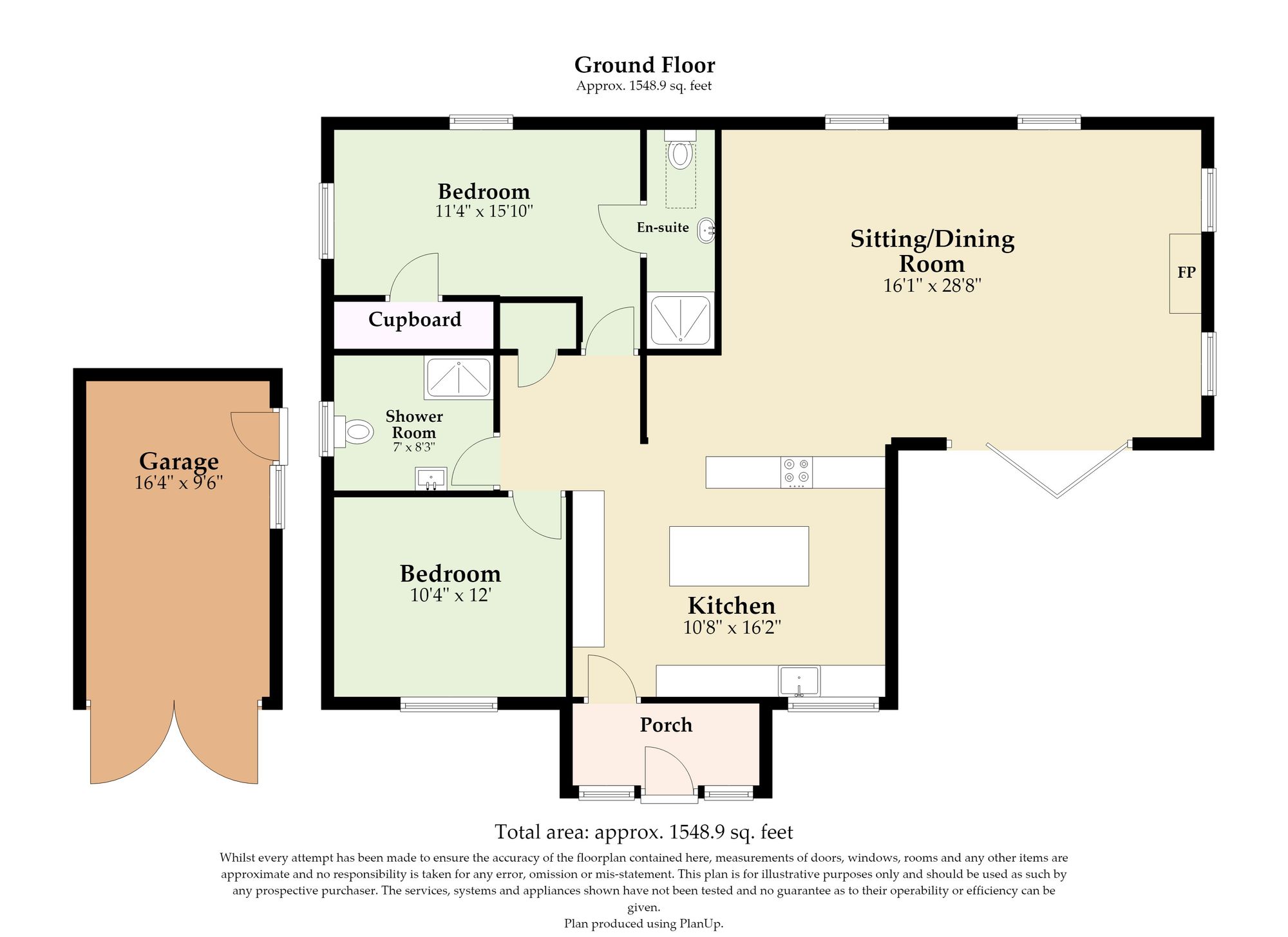 15 Croft Lane, Diss floorplan